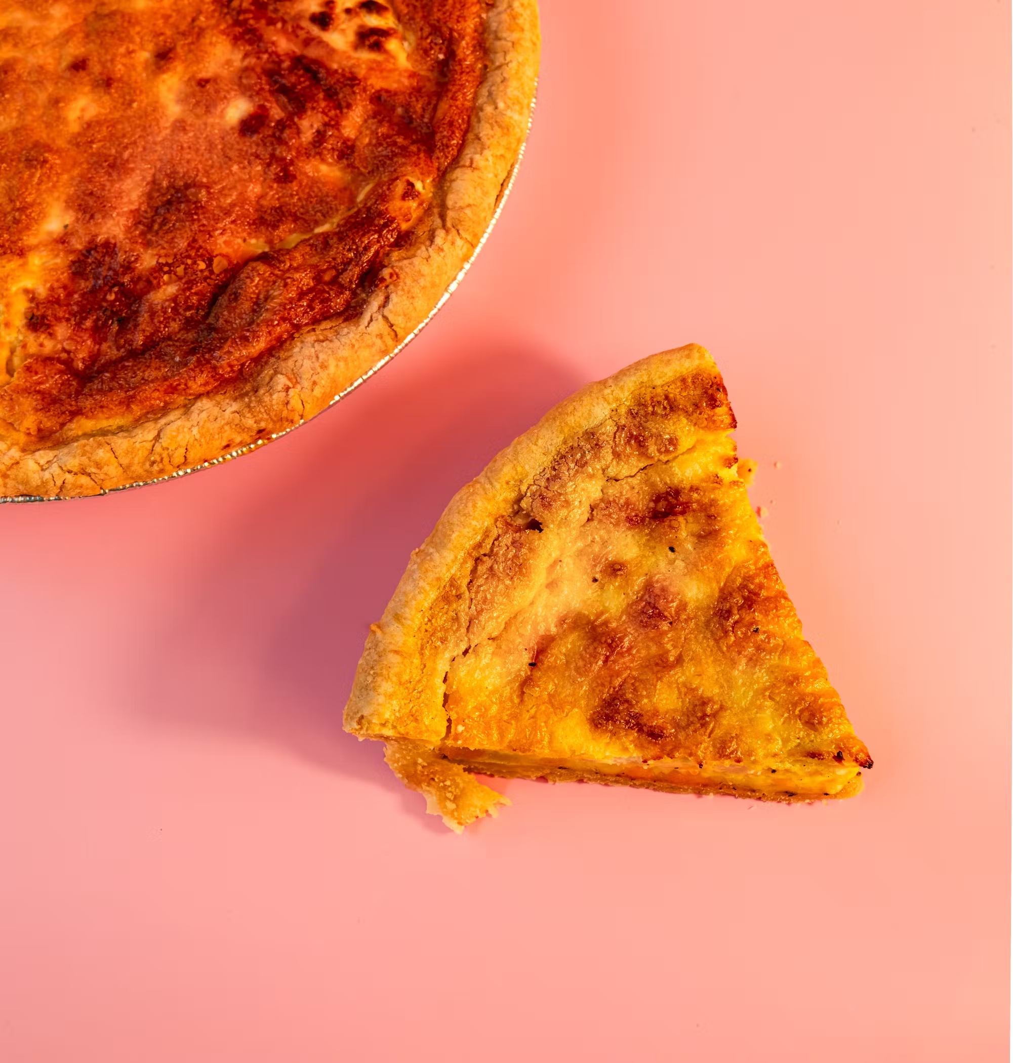 Three Cheese Quiche
