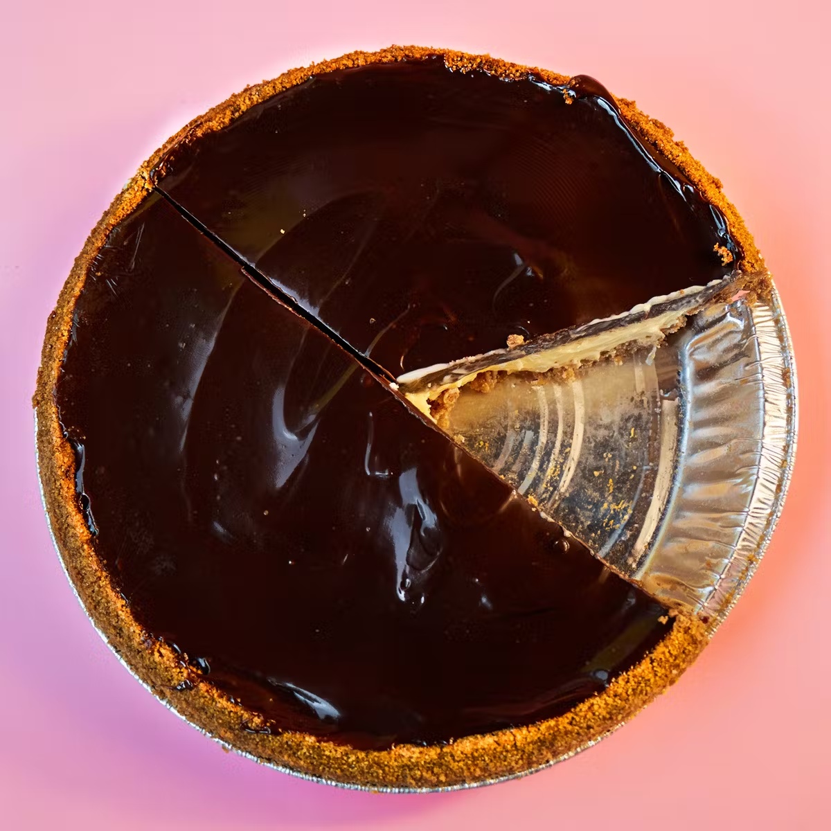 Chocolate-Toppped Key Lime Pie