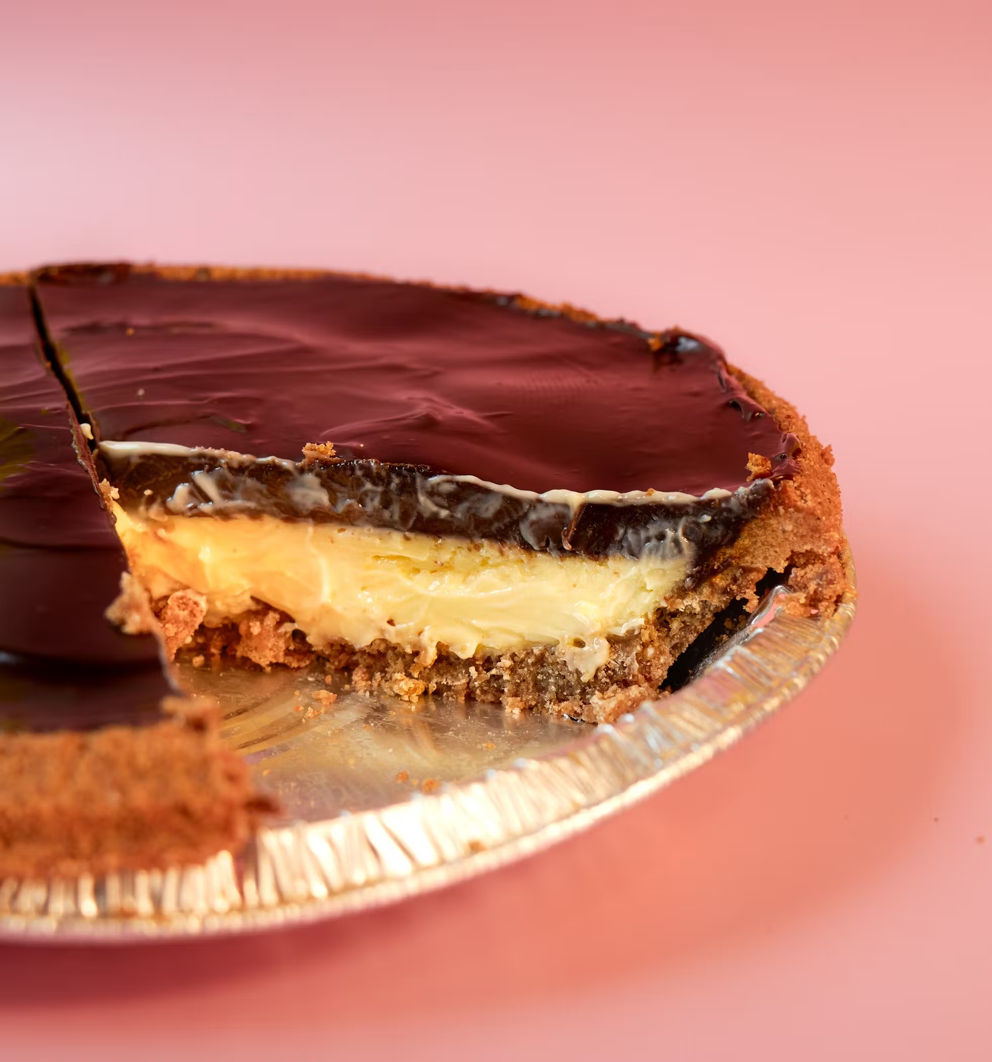Chocolate-Toppped Key Lime Pie