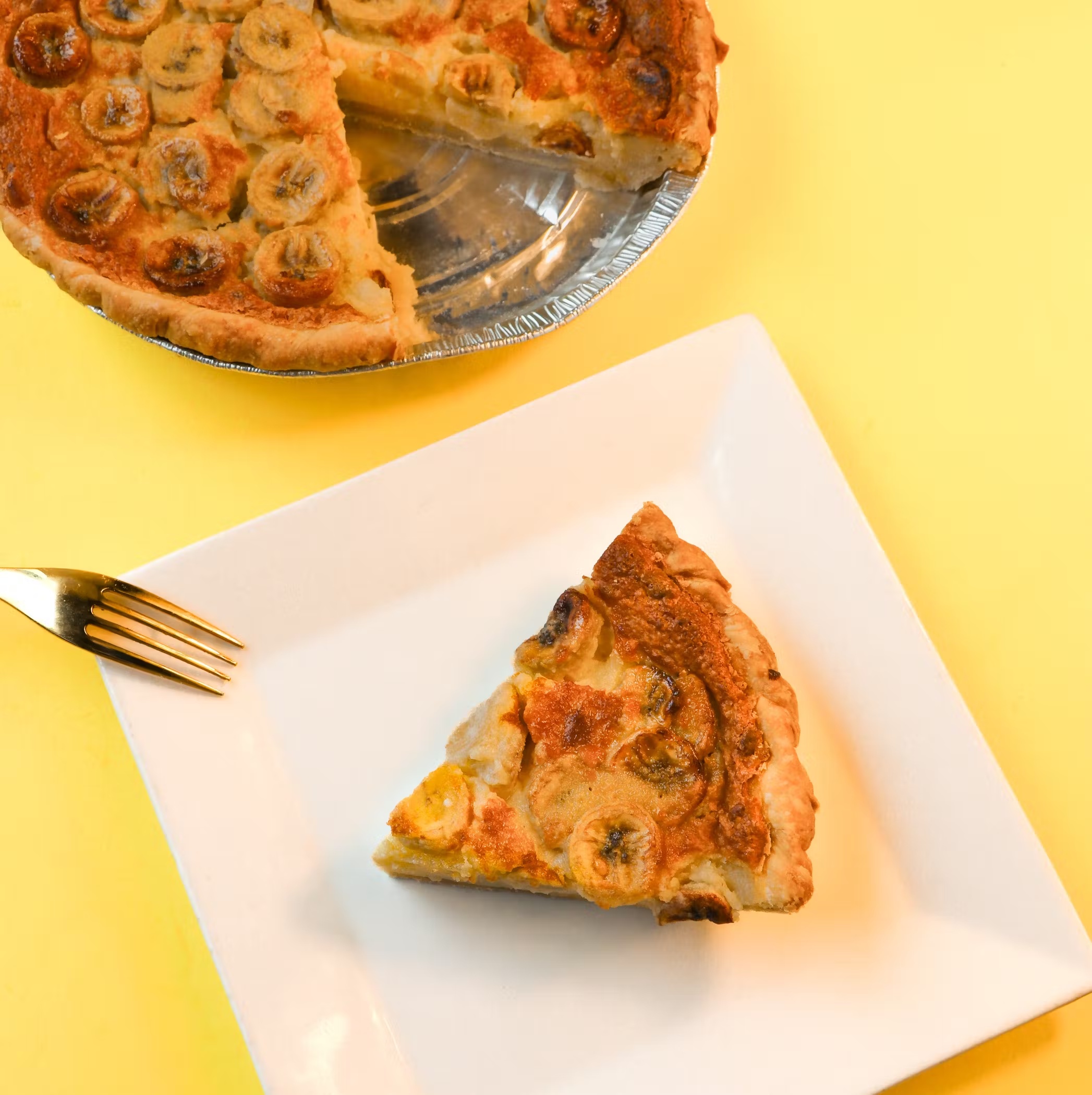 Banana Pancake Pie