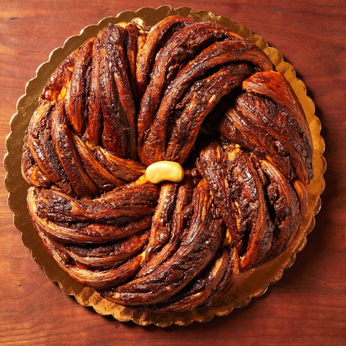 Chocolate Babka King Cake