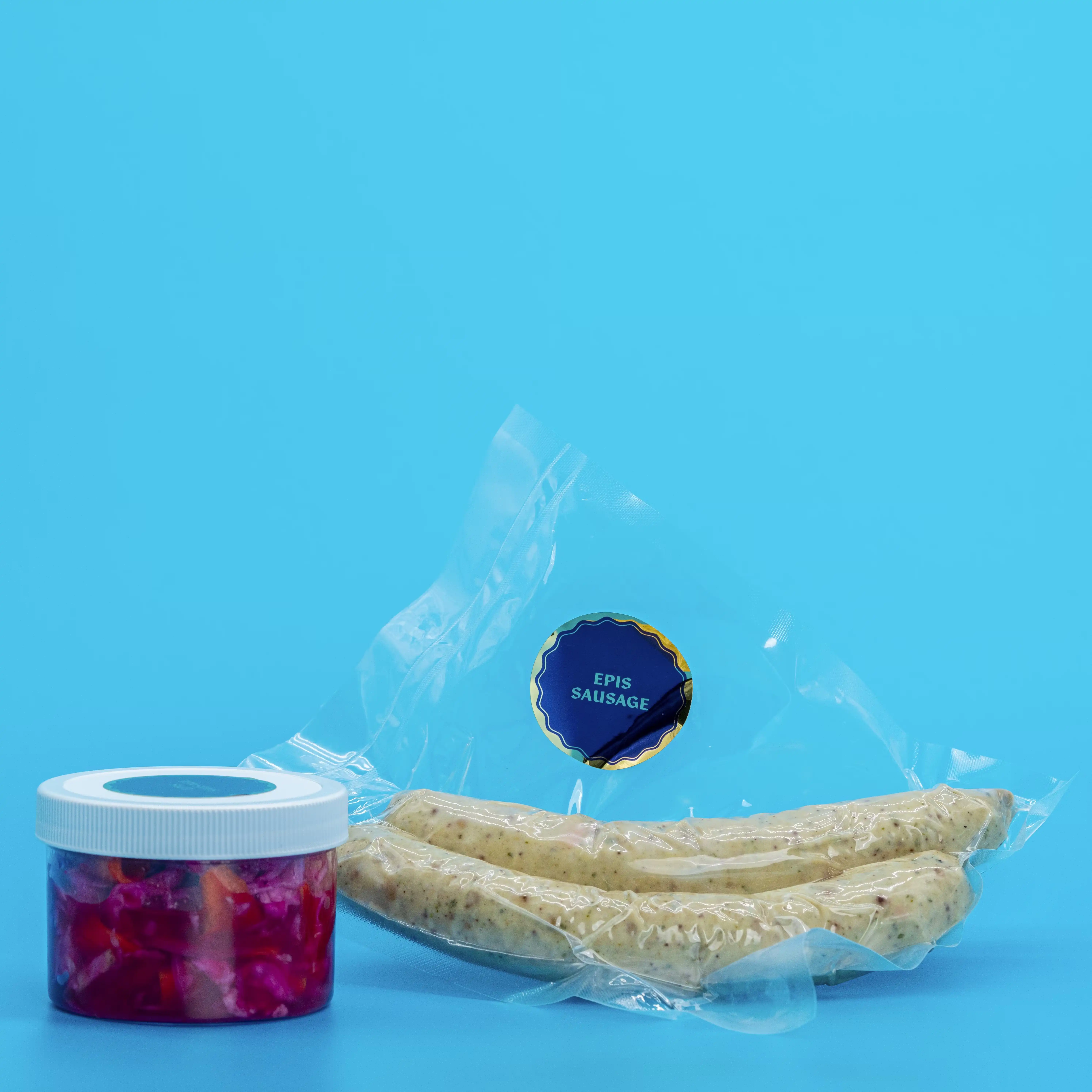 Epis Sausages + Pikliz (Gluten-Free)