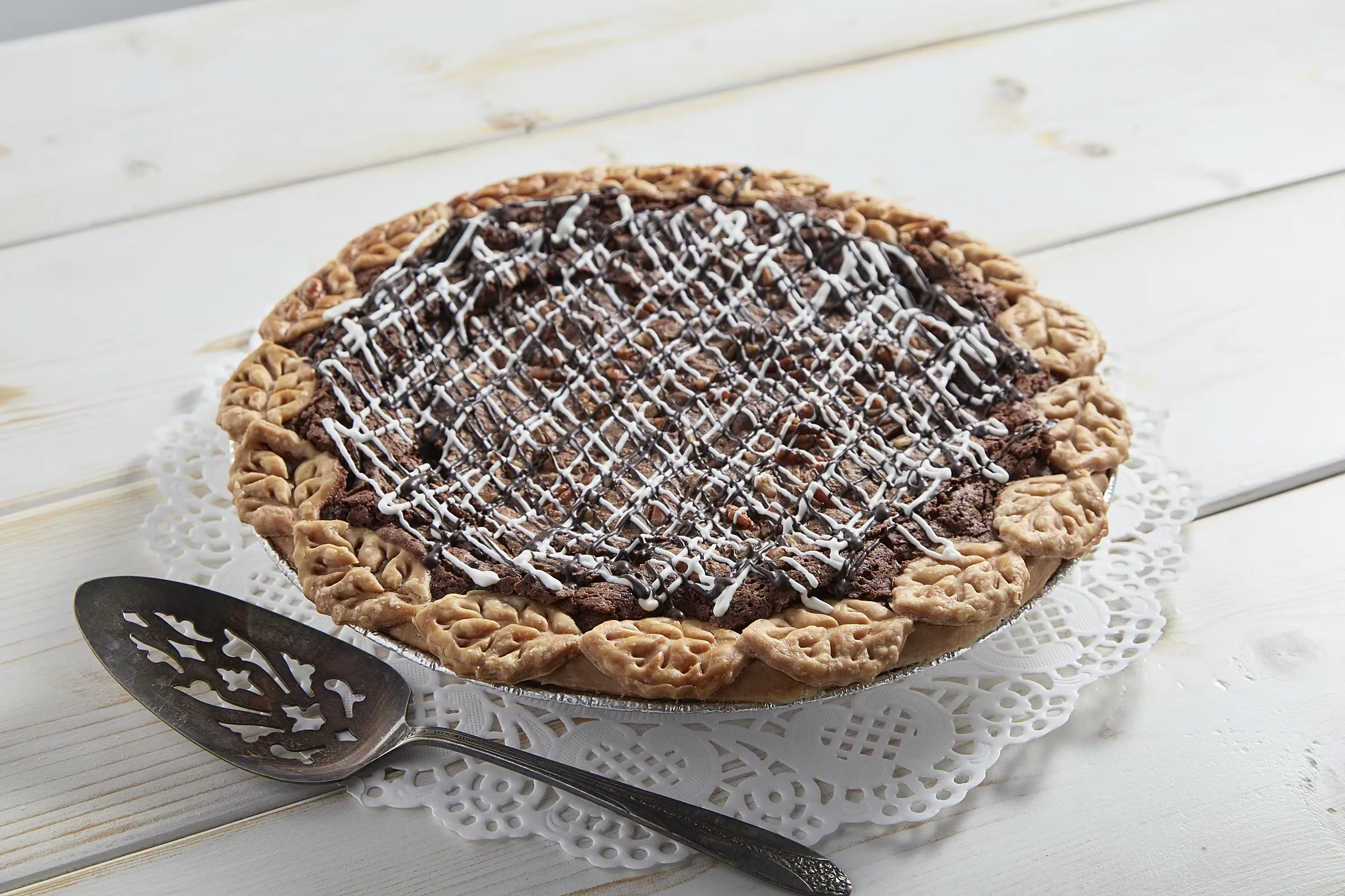Fudge Pecan Pie