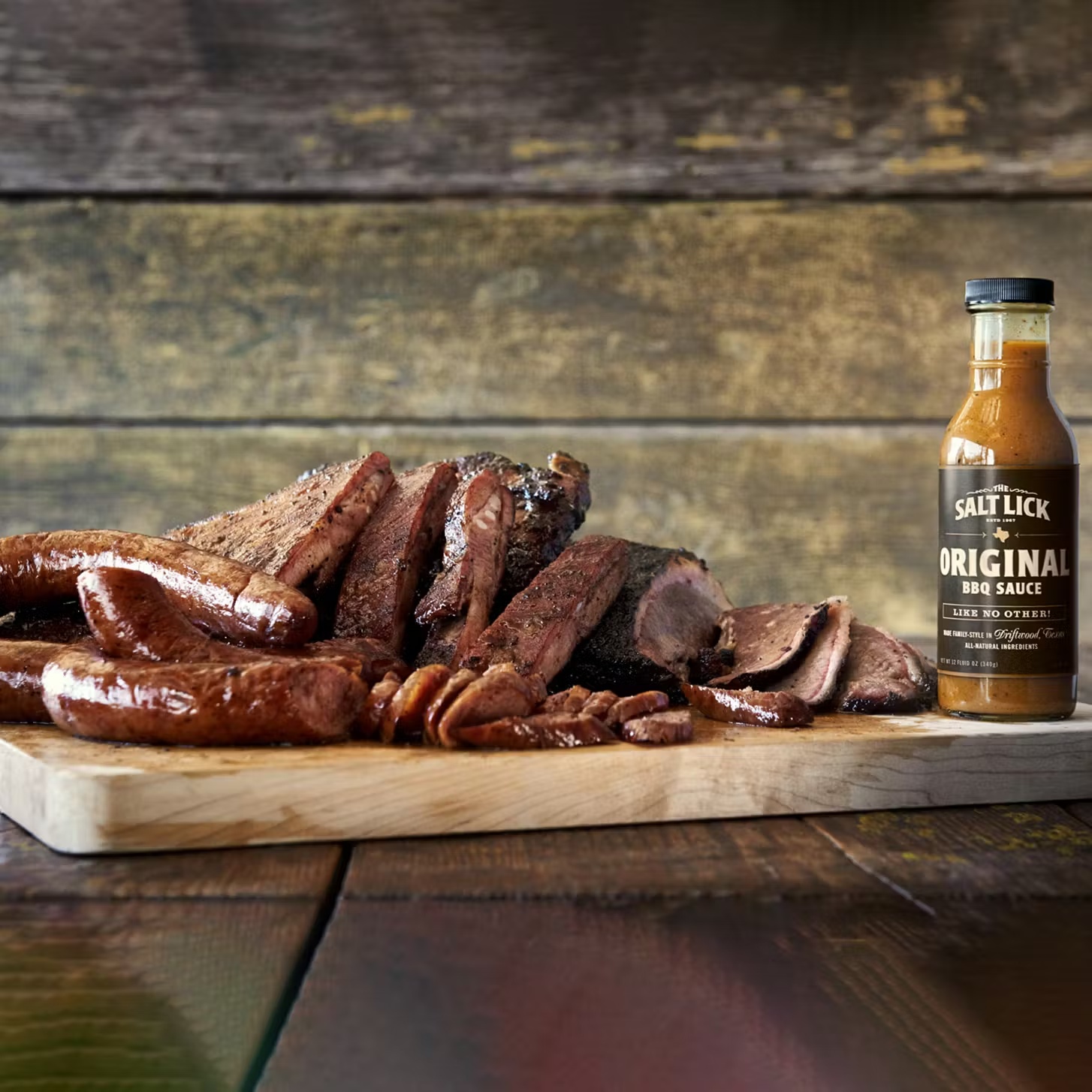 "Salt Lick Special" Texas BBQ Trio