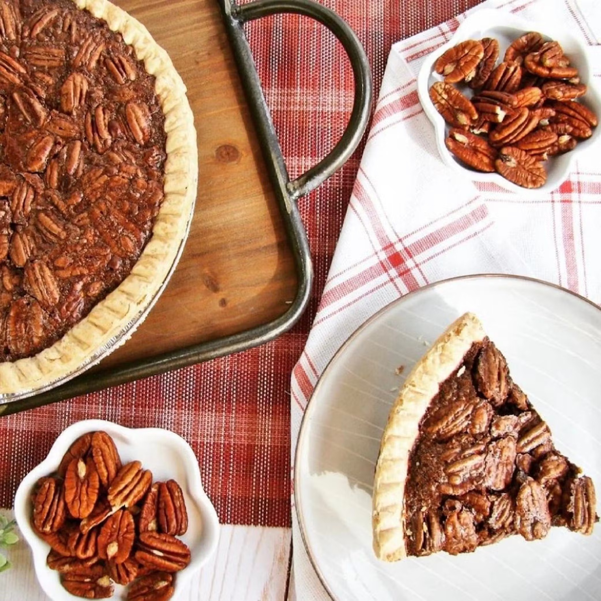 Texas Pecan Fudge Pie