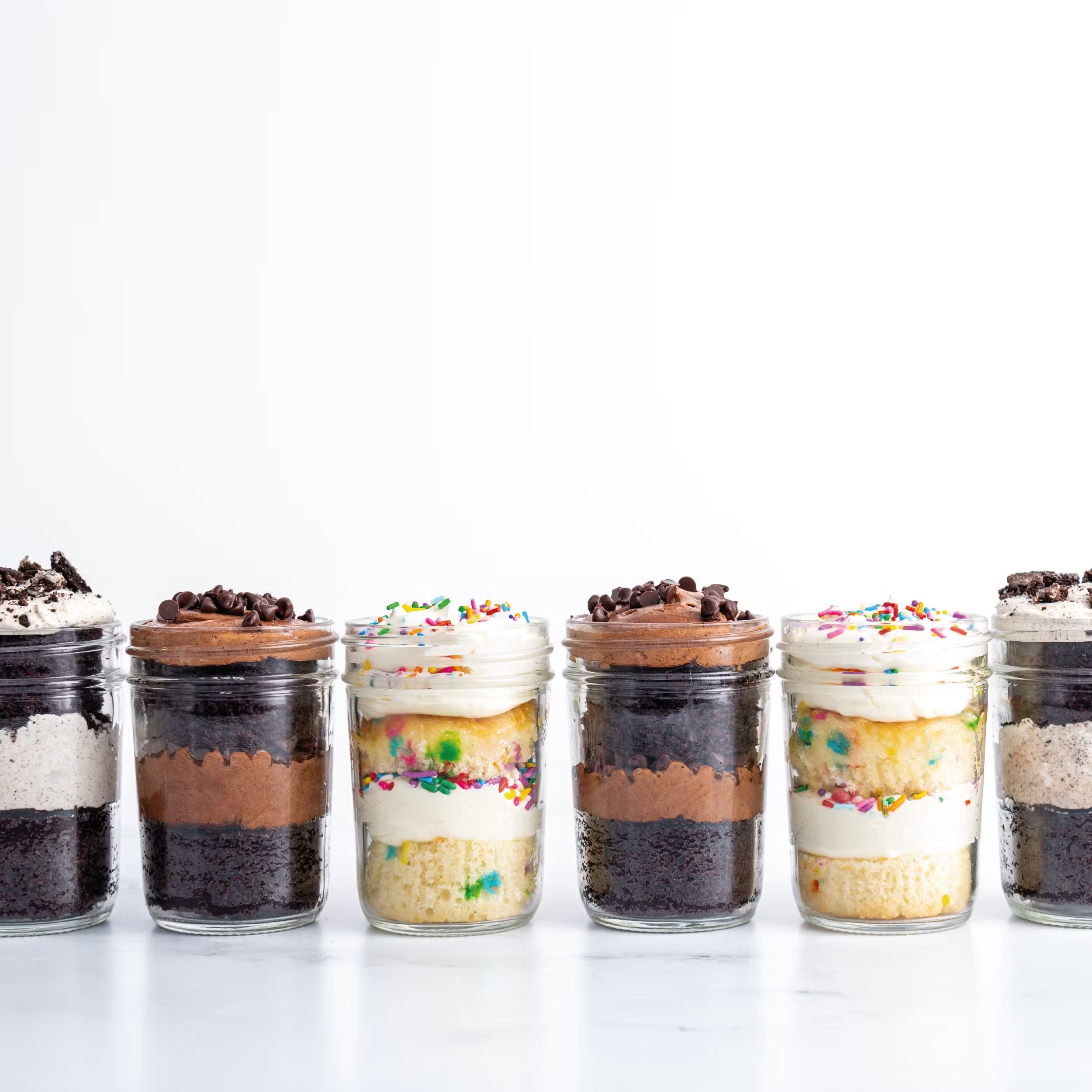 Cake Jars - Choose Your Own 6 Pack
