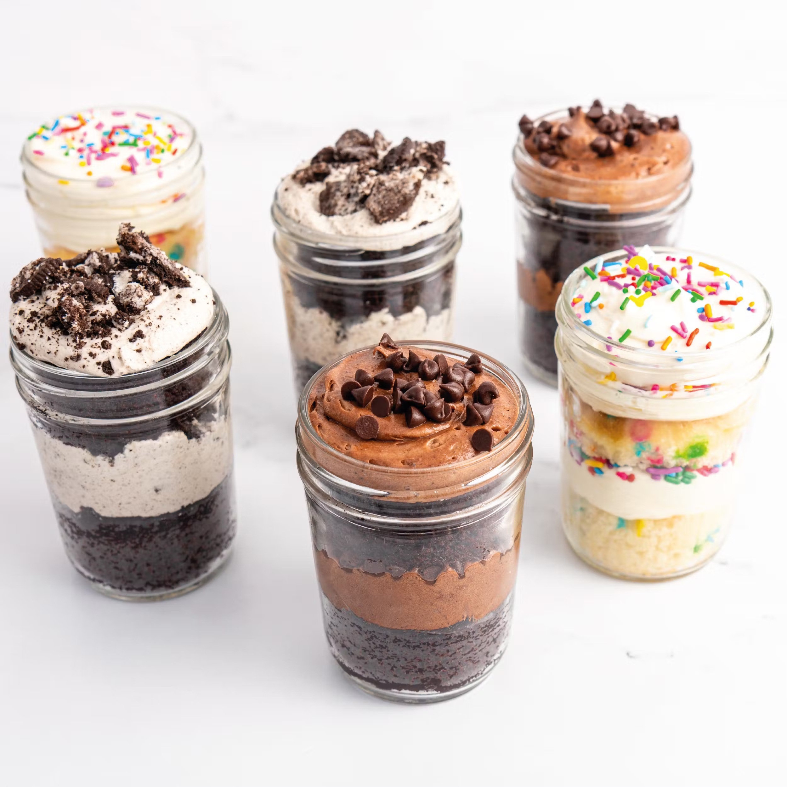 Cake Jars - Choose Your Own 6 Pack