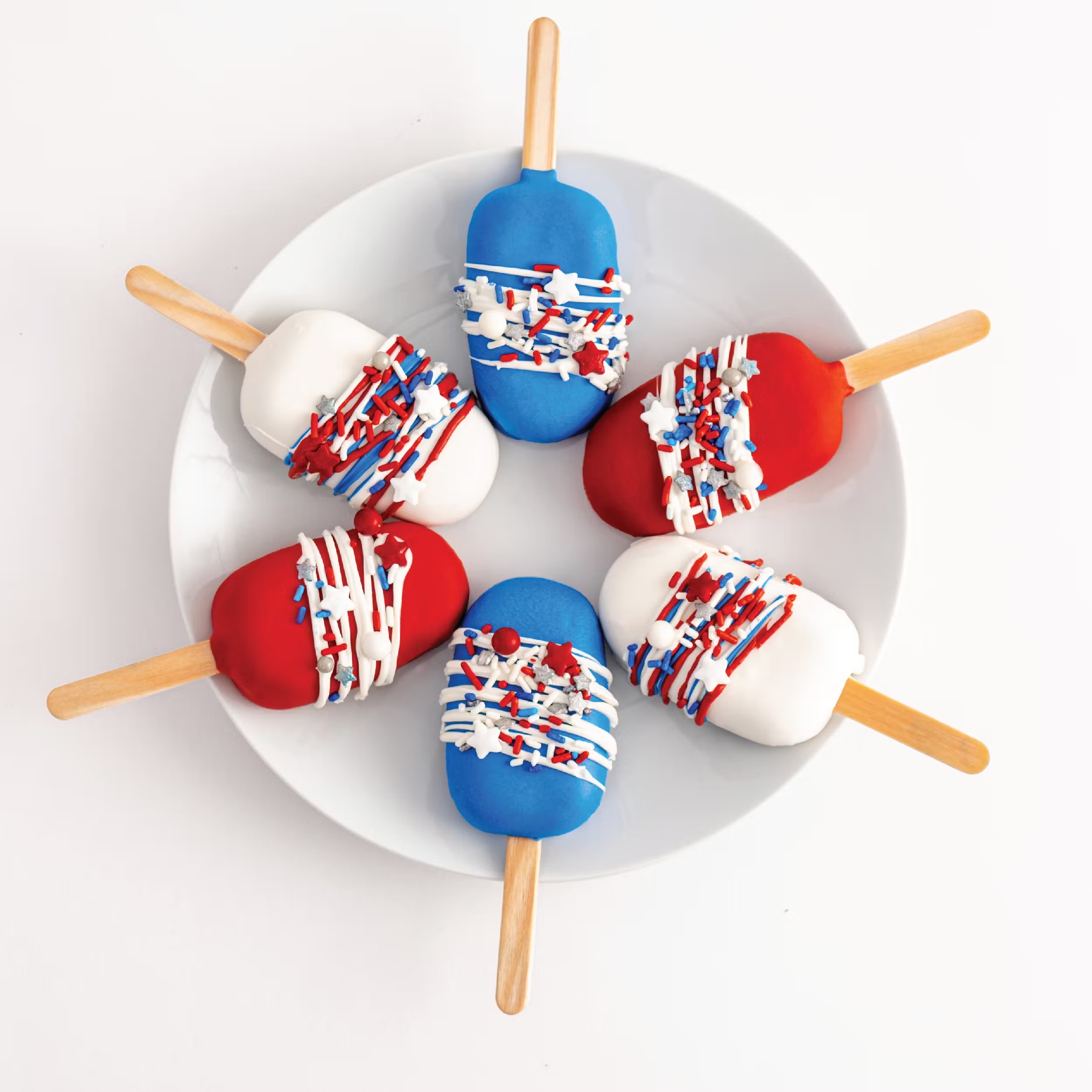 July 4th Cakesicles
