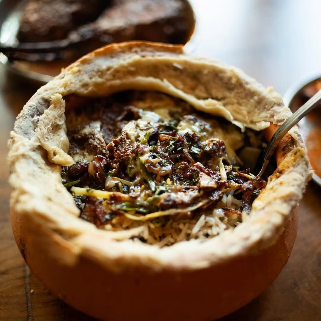 Vegetable Biryani Bol in Clay Pot