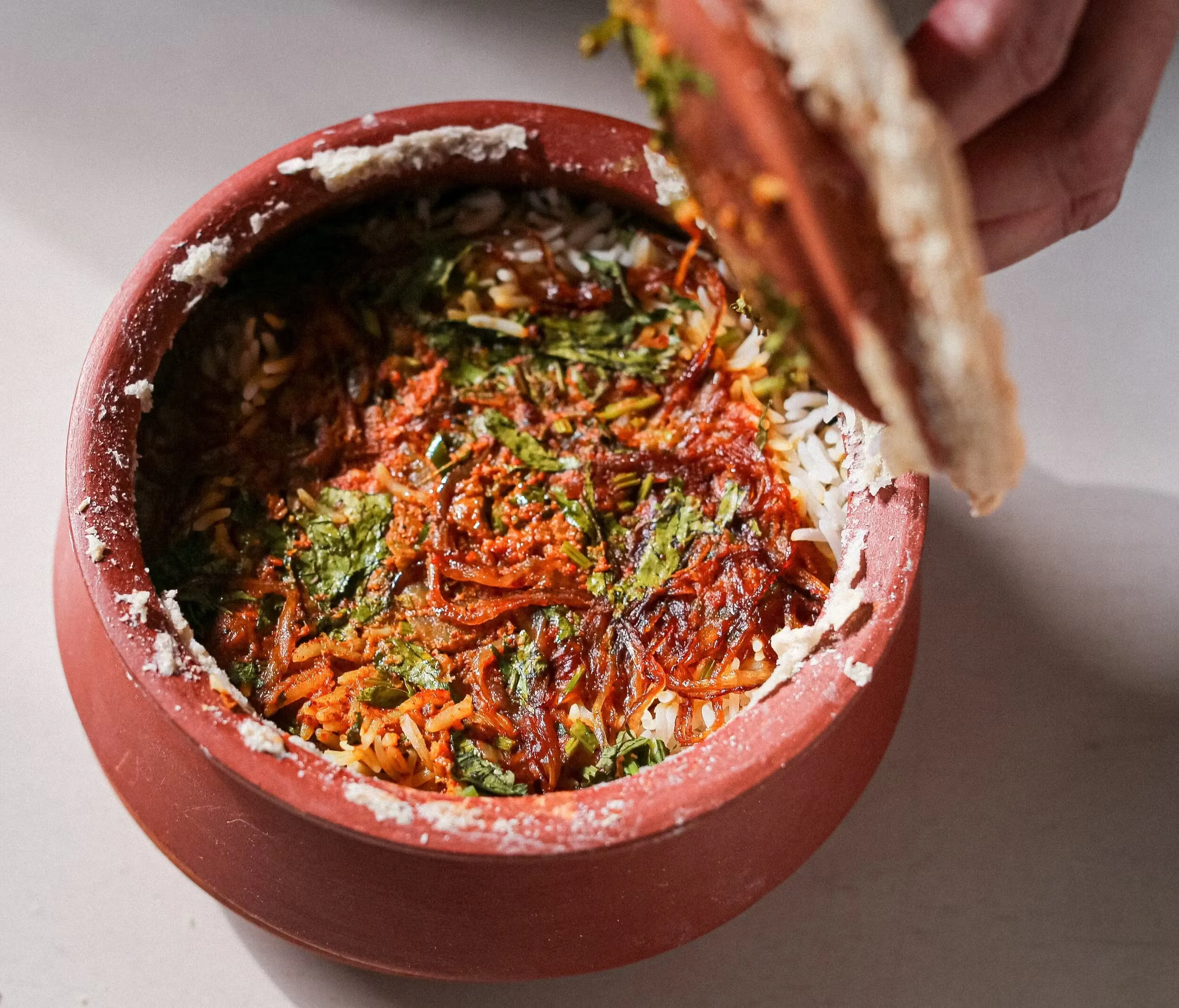 Signature Chicken Biryani Bol in Clay Pot
