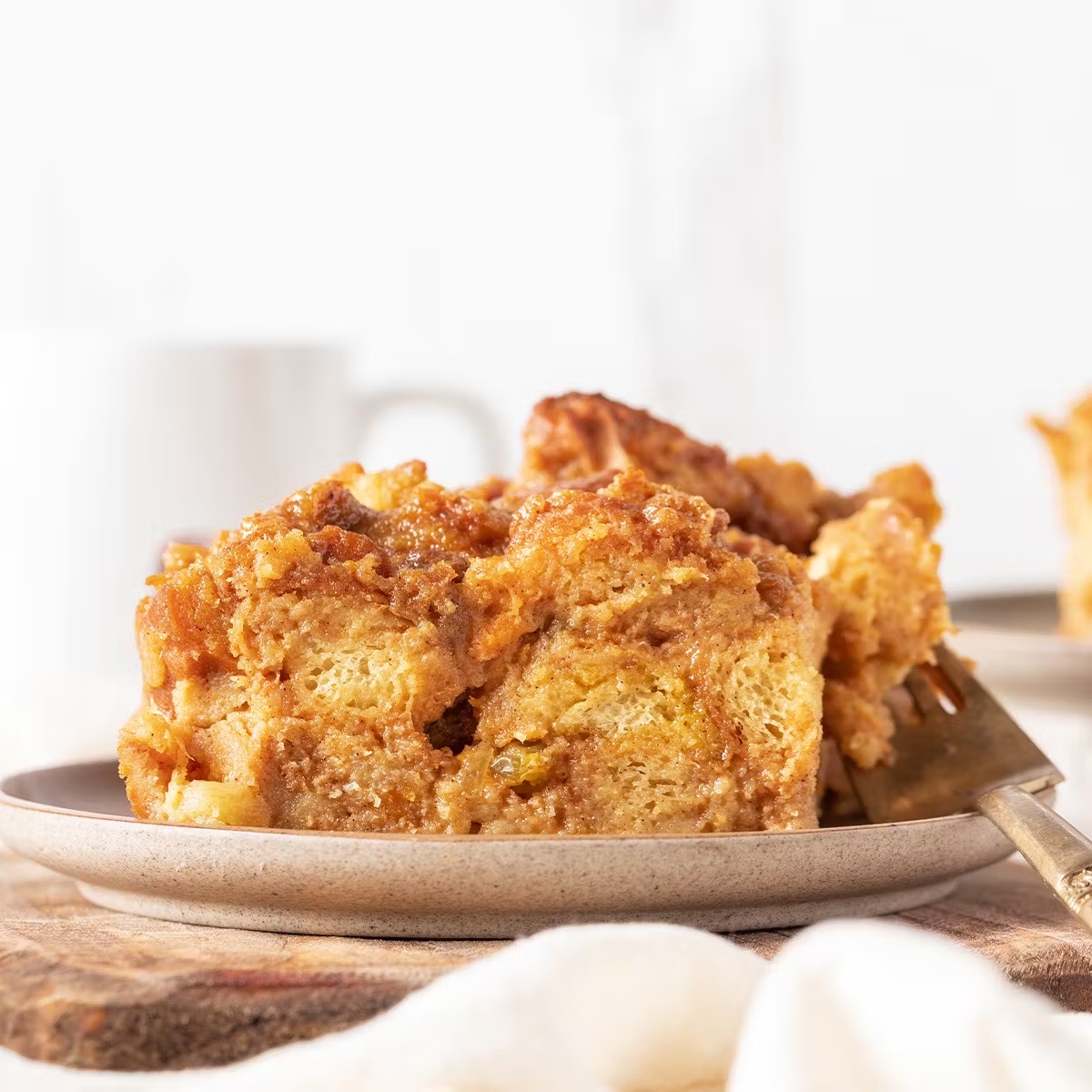 Sweet Potato Bread Pudding for 8-10