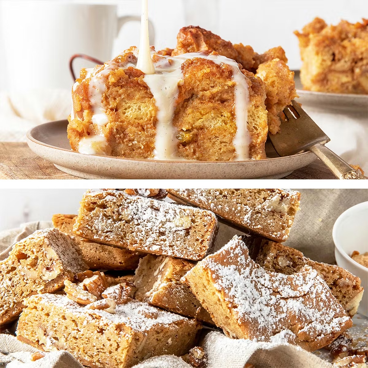 Signature Bread Pudding + Charleston Chewies