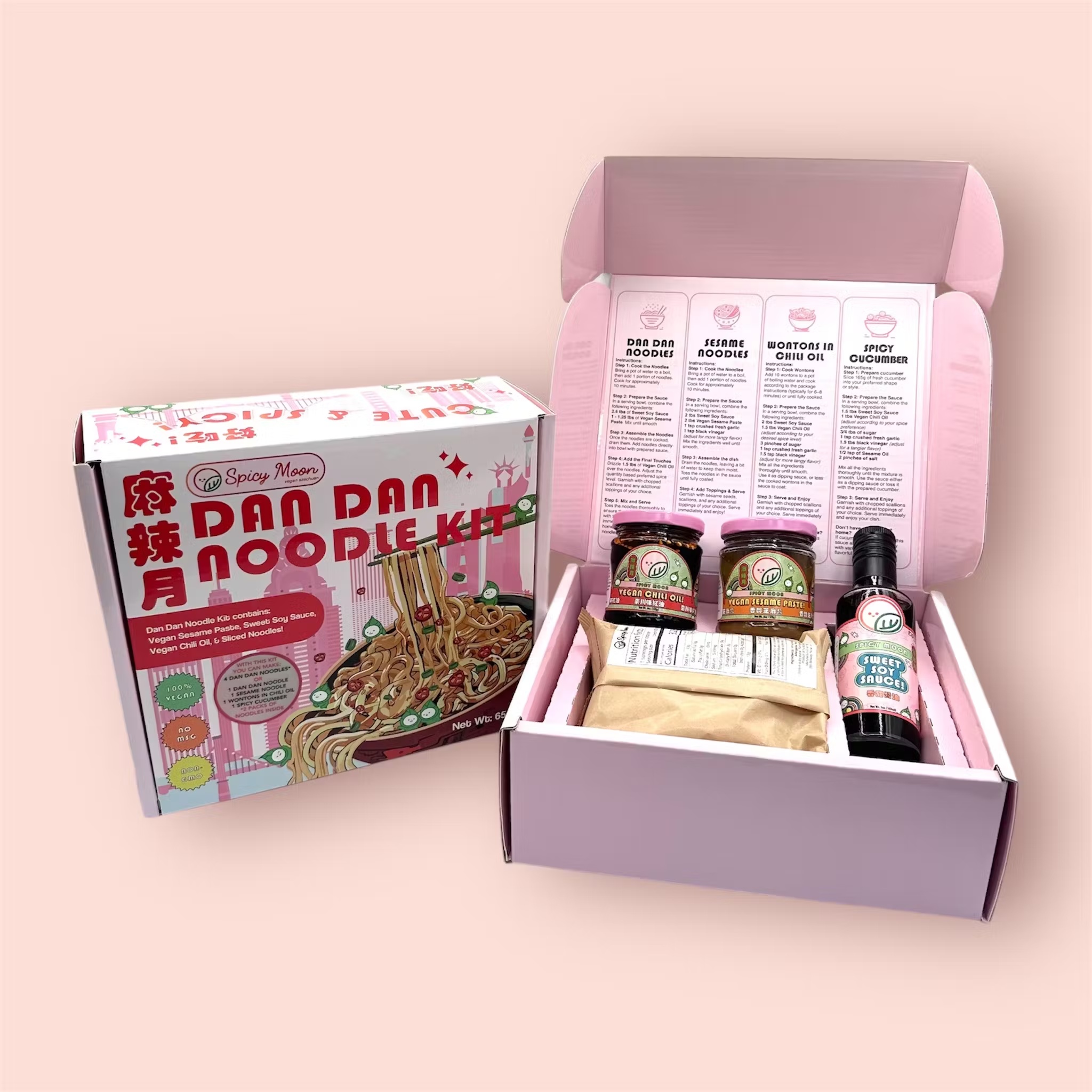 Vegan Dan Dan Noodle Kit for 4