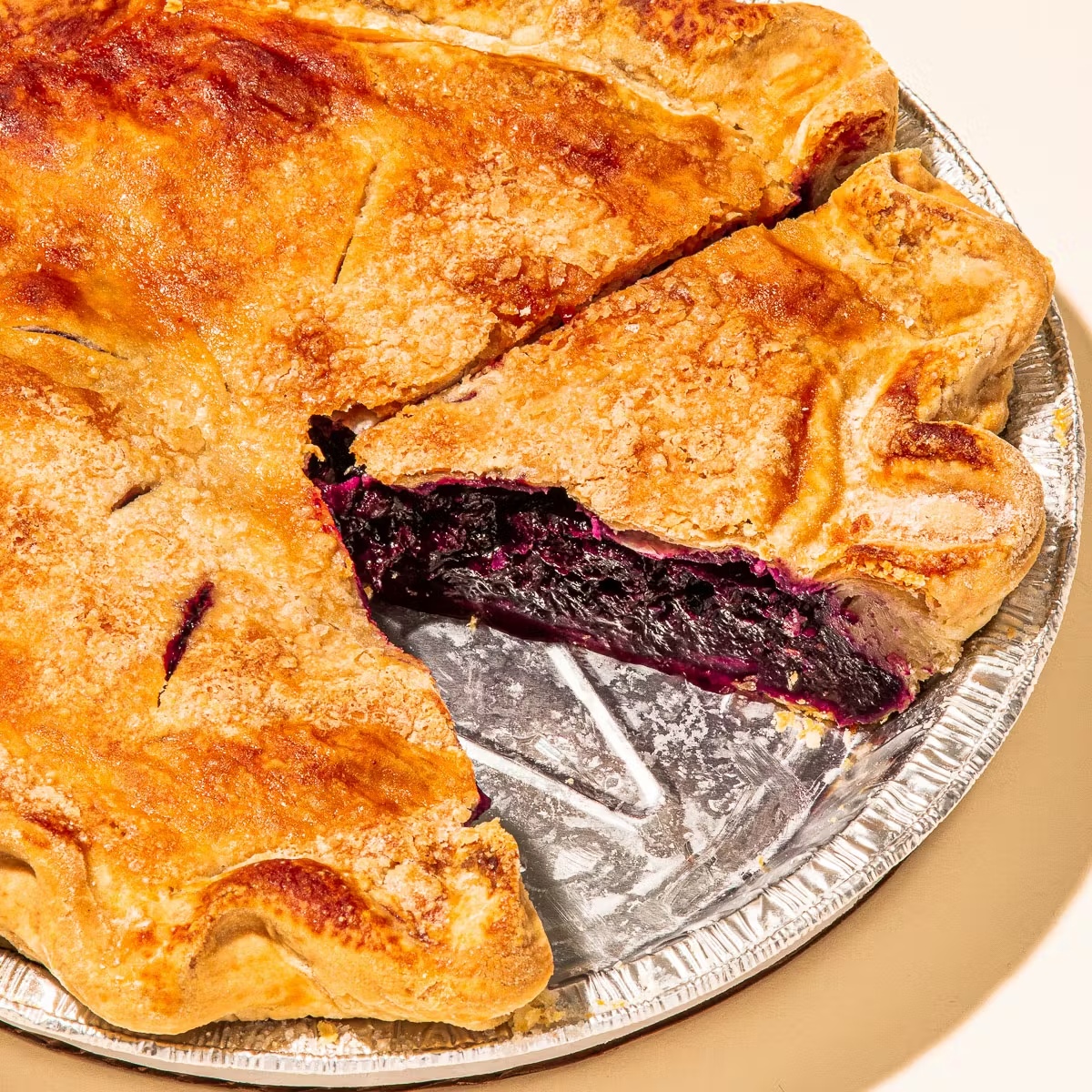 Maine Wild Blueberry Pie