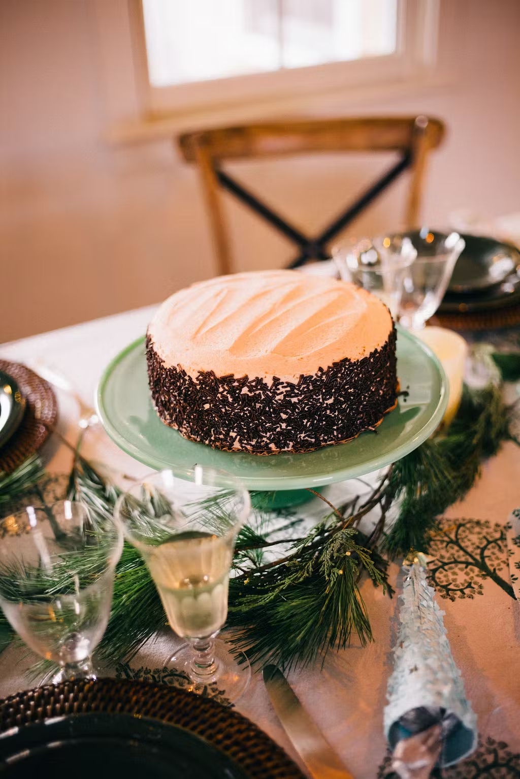 Hot Cocoa Cake