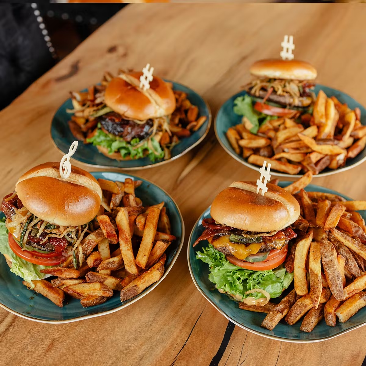 Cherry Coke BBQ Burger + Fries Kit - 4 Pack
