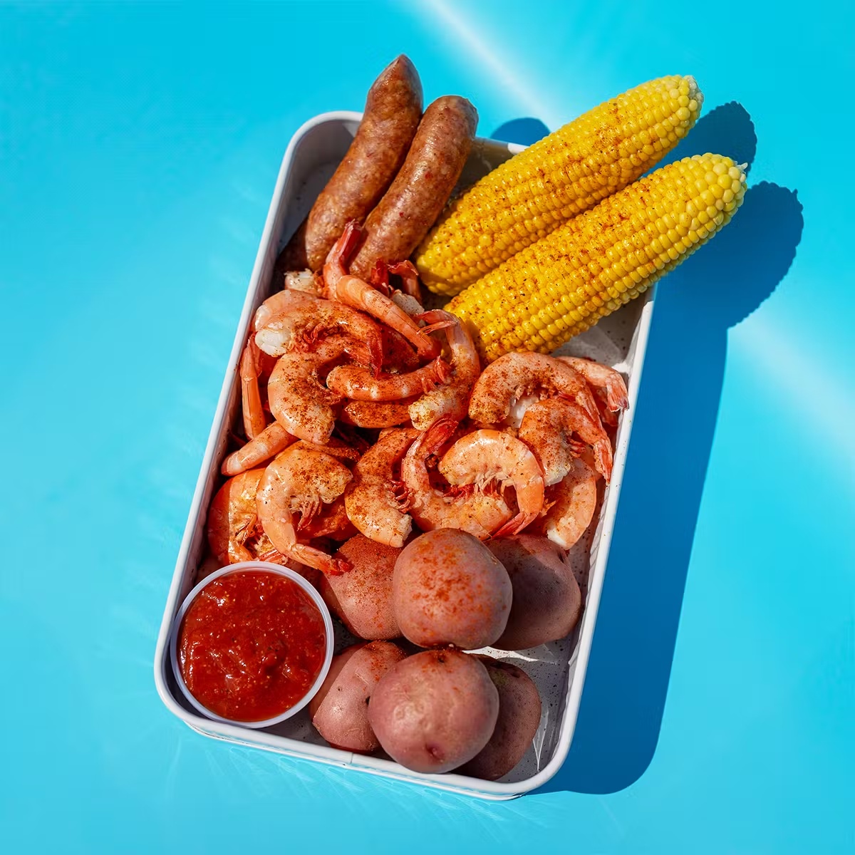 Gulf Shrimp Low Country Boil for 4