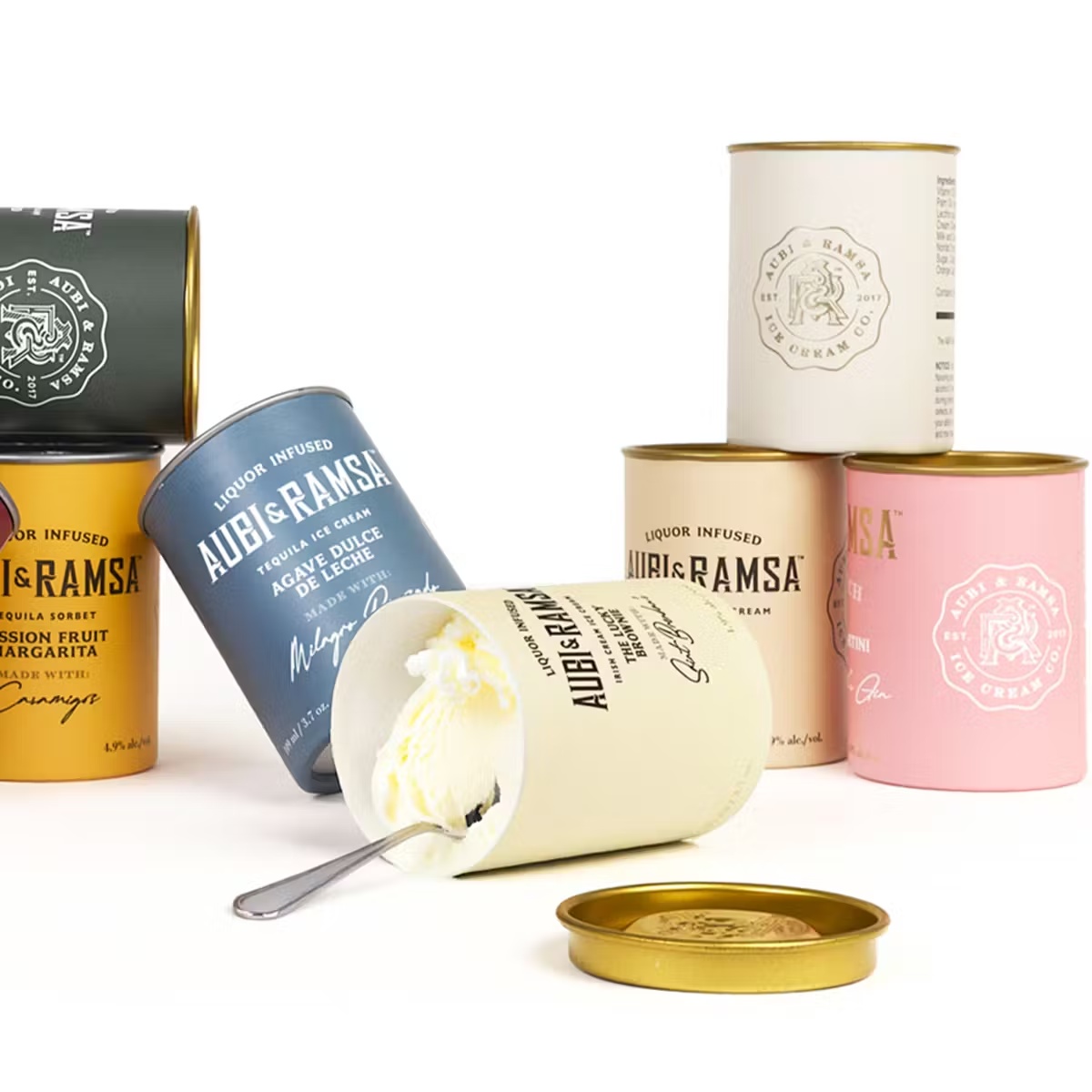 Liquor-Infused Ice Cream - Choose Your Own 8 Pack
