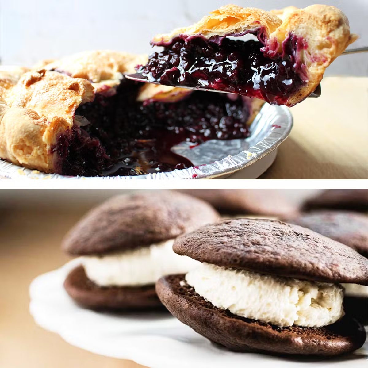 Maine Wild Blueberry Pie + Whoopie Pie Combo Pack