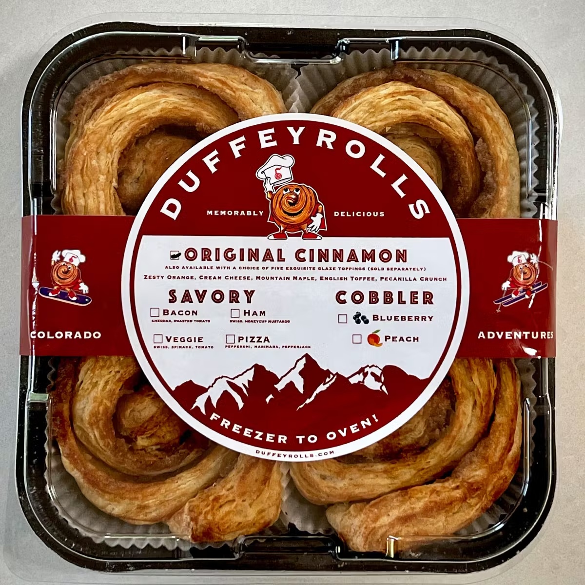 Cinnamon Duffeyrolls - 12 Pack