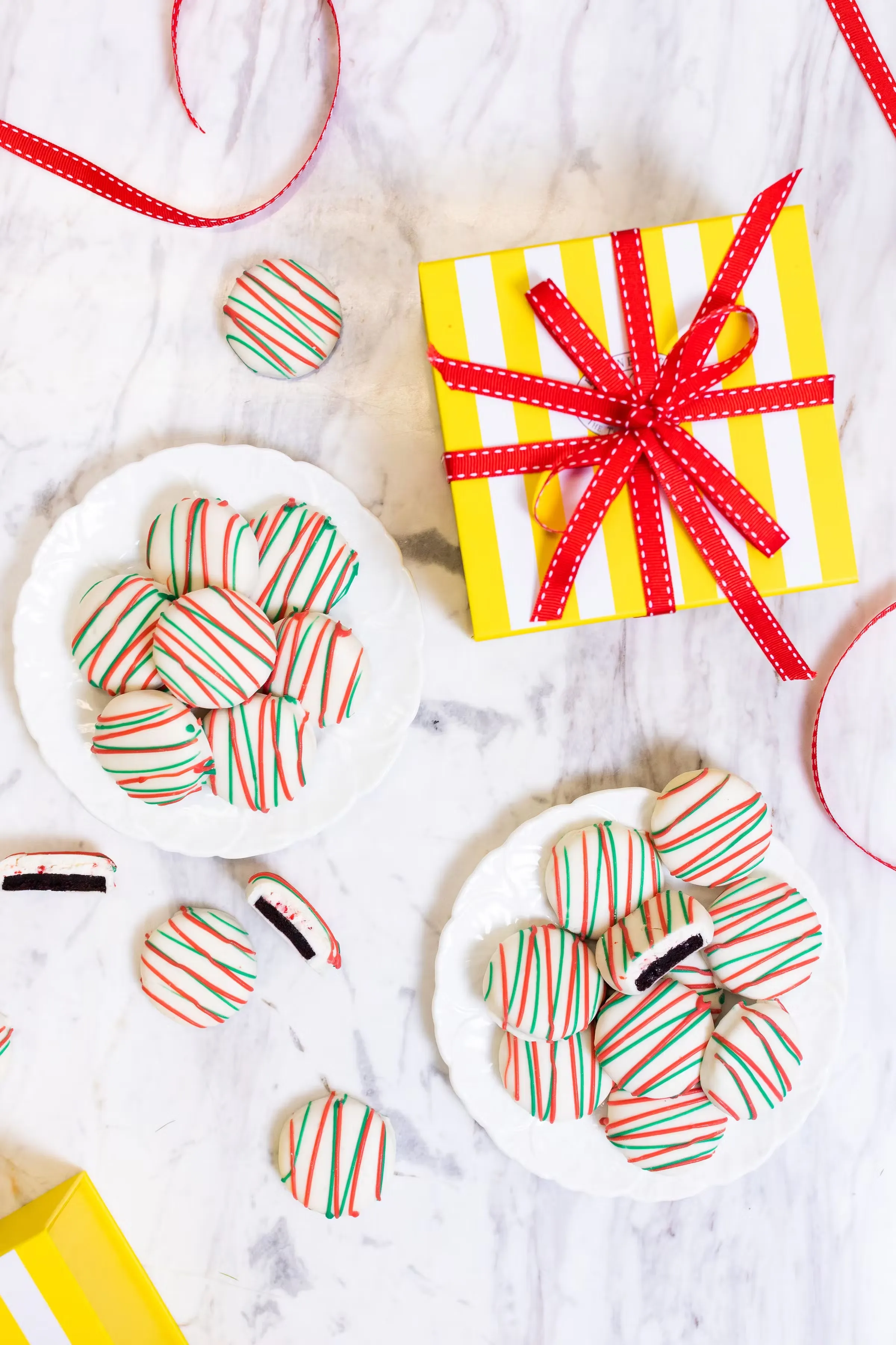 Peppermint Cake Bites