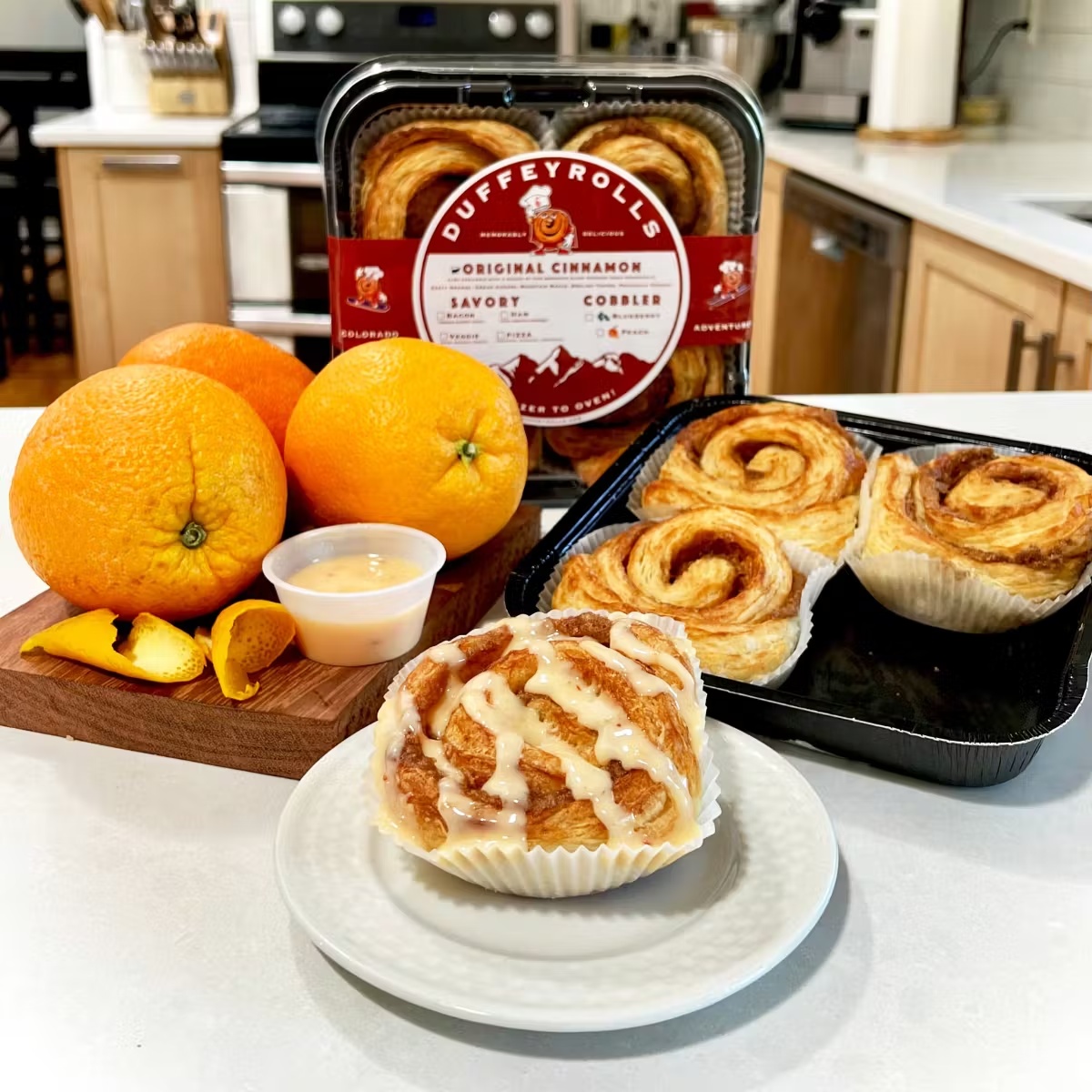 Zesty Orange Duffeyrolls - 12 Pack
