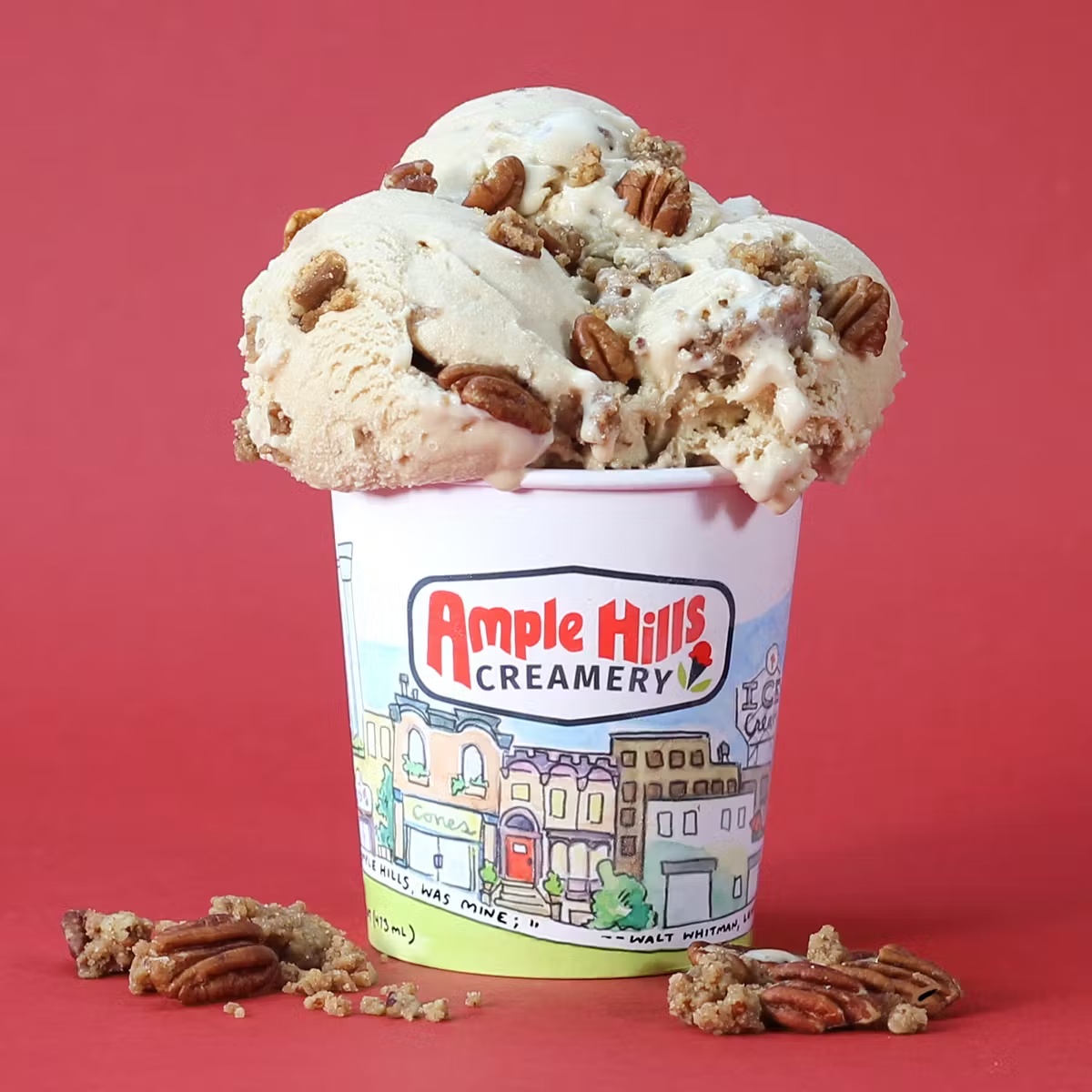 Butter Pecan Pie Crumble Ice Cream