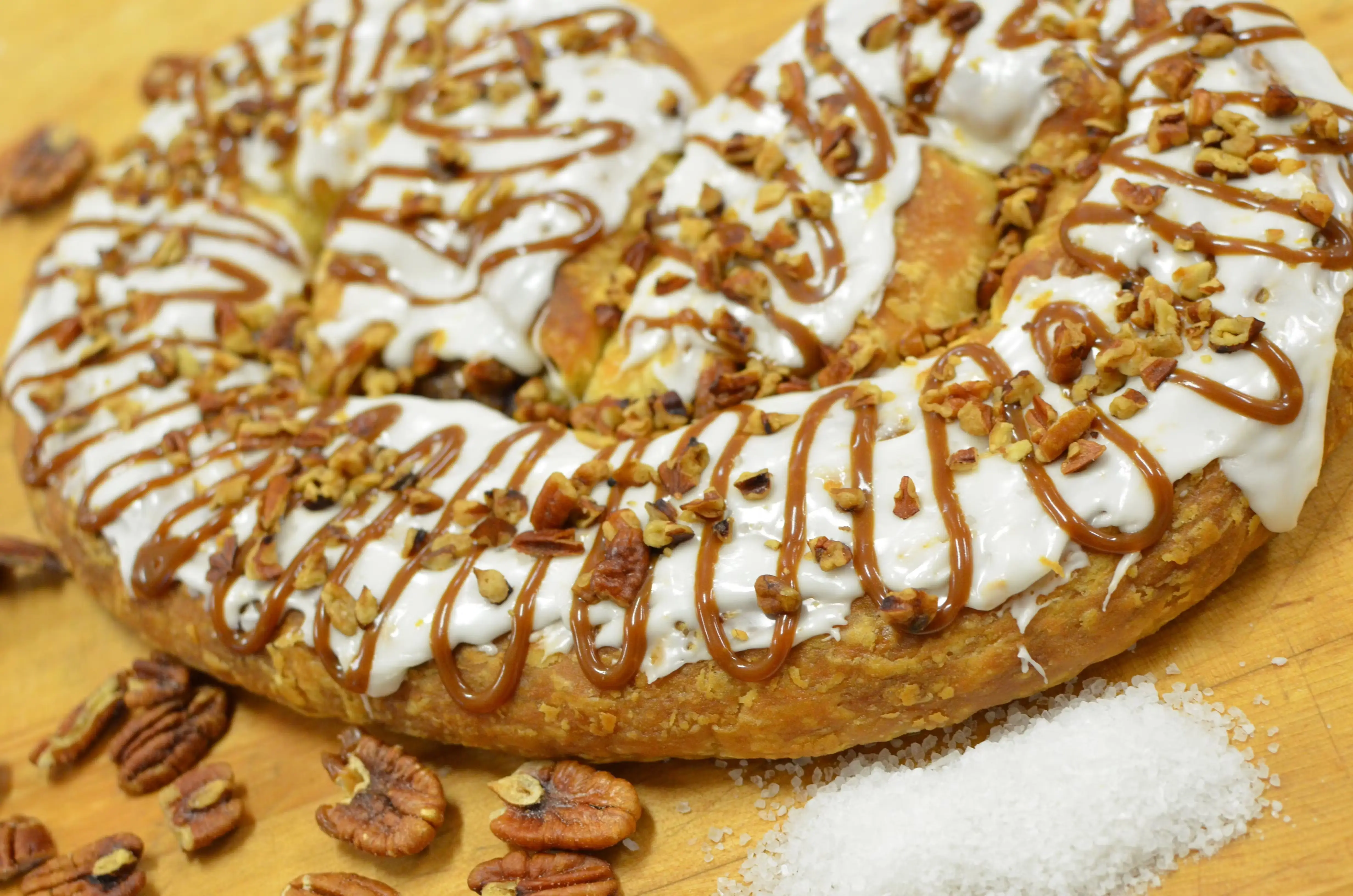 Sea Salt Caramel Pecan Kringle