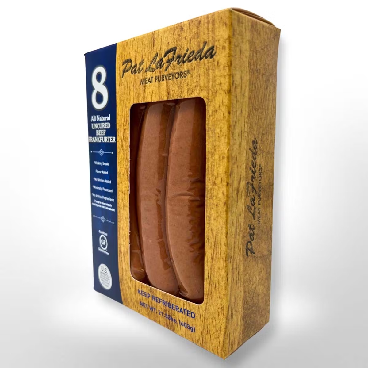 Pat LaFrieda All Beef Hot Dogs - 16 Pack