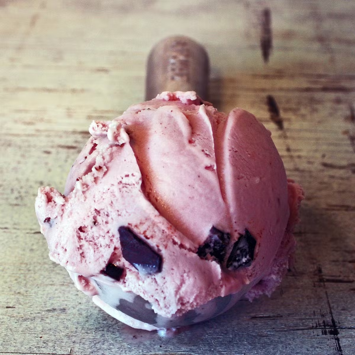 Black Raspberry Chip Ice Cream - 6 Pints