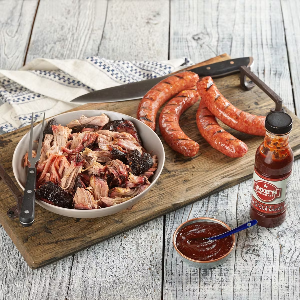 Hog Heaven - Pulled Pork + Sausage Links