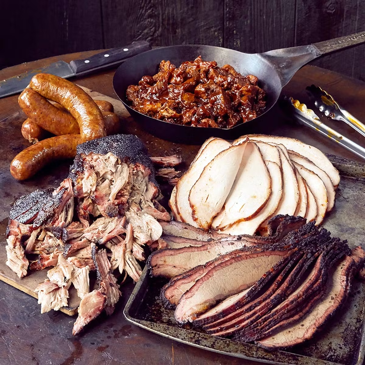 Slaughterhouse Five - Brisket + Pork + Sausage + Turkey