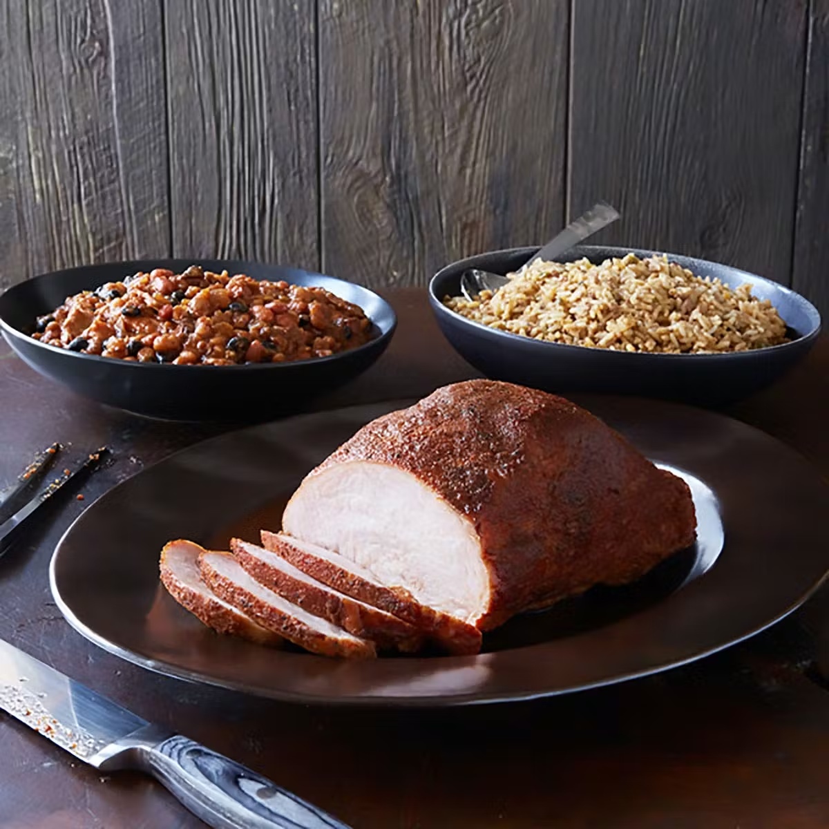 Whole Smoked Turkey Breast Full Dinner