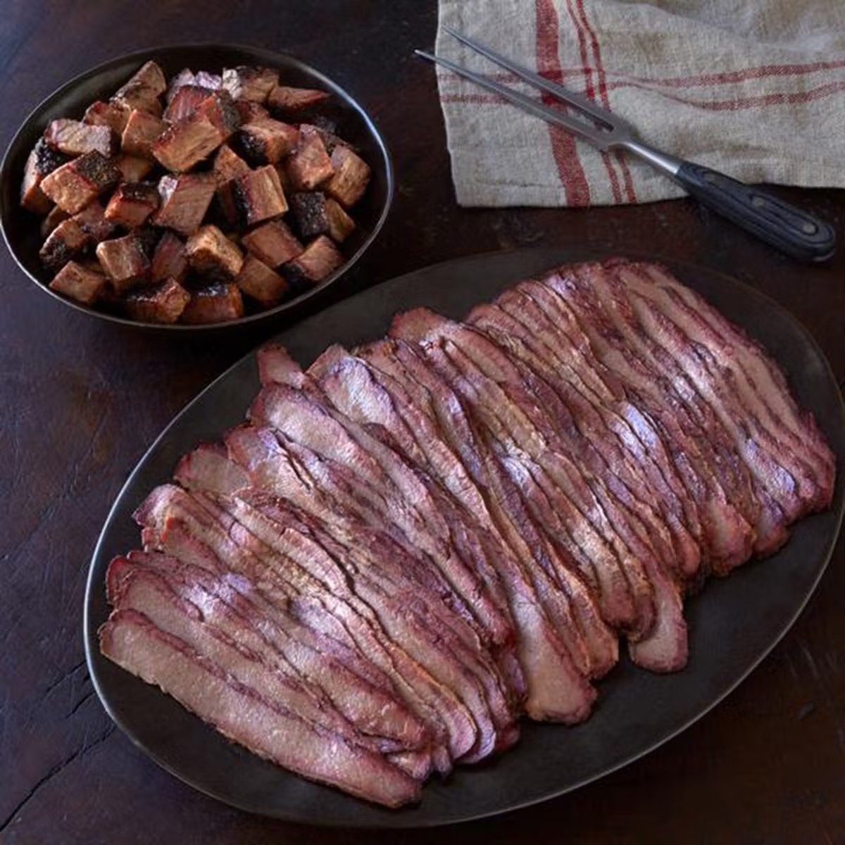 "All The Beef" - Sliced Brisket + Burnt Ends