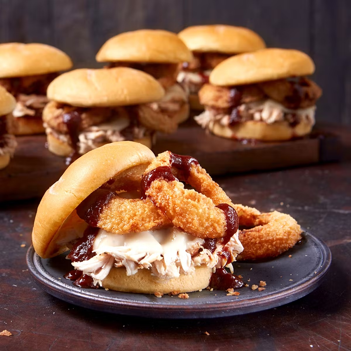 Legendary Pulled Chicken Z-Man Sandwich Kit - 8 Pack