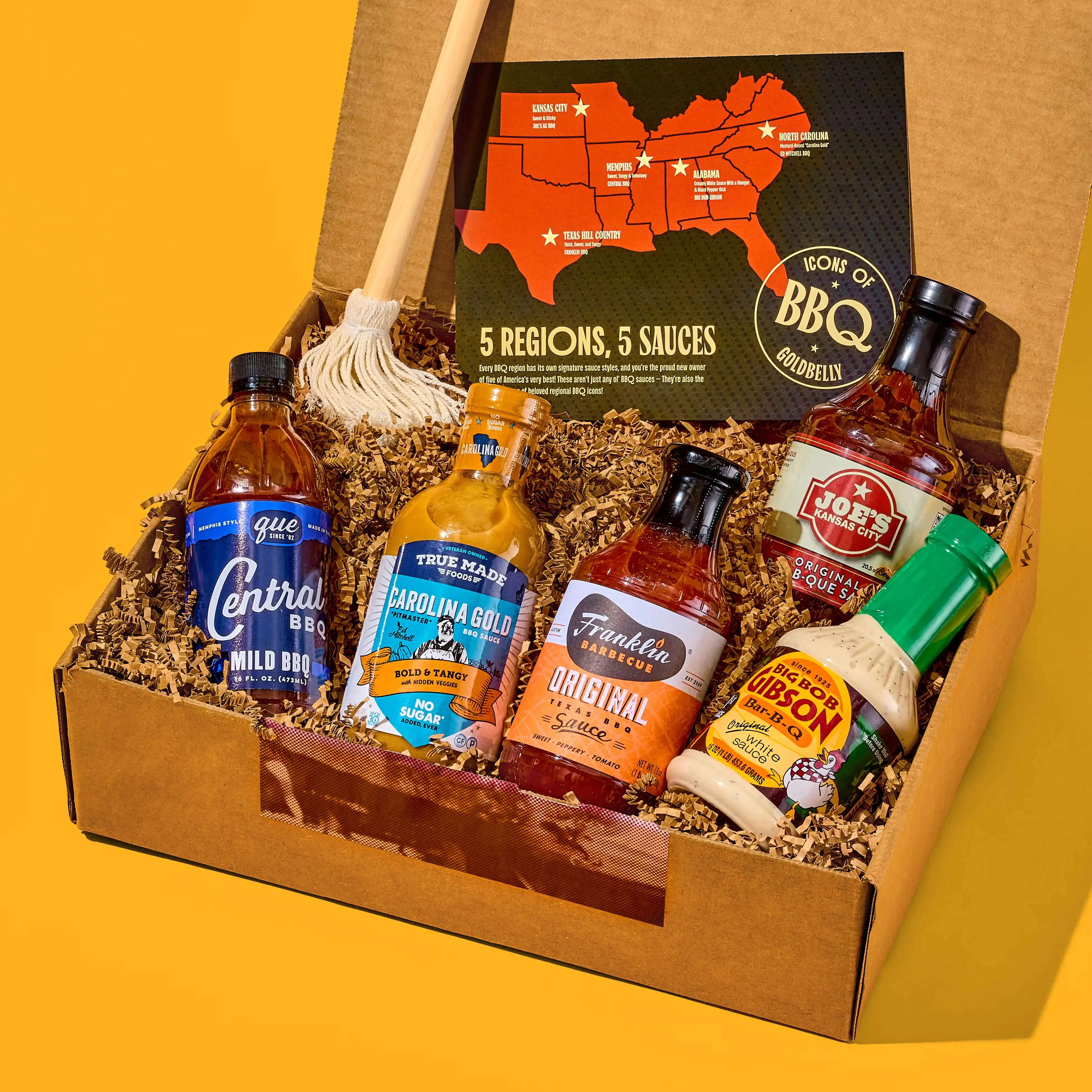 Regional Icons BBQ Sauce Gift Box