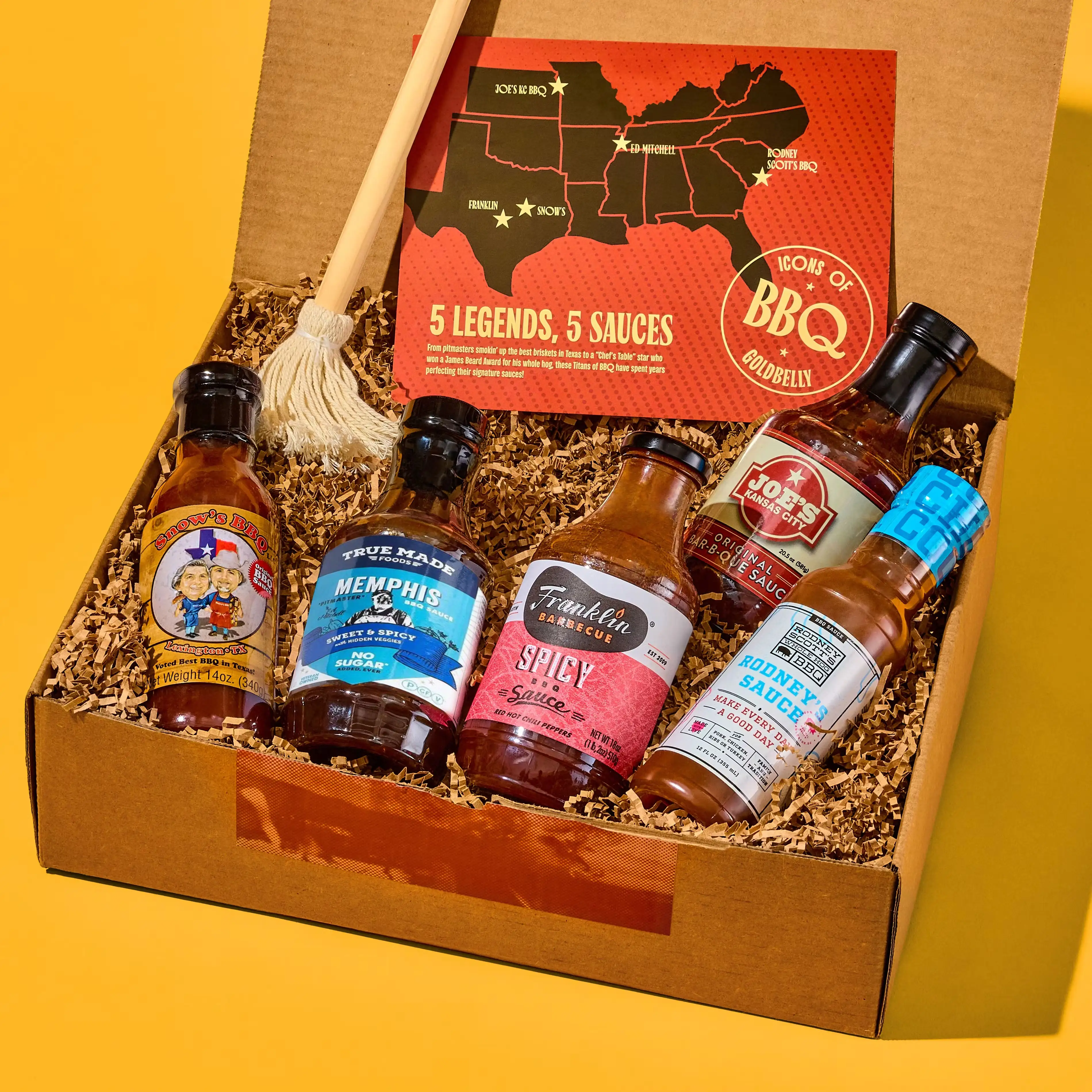 Pitmaster Icons BBQ Sauce Gift Box