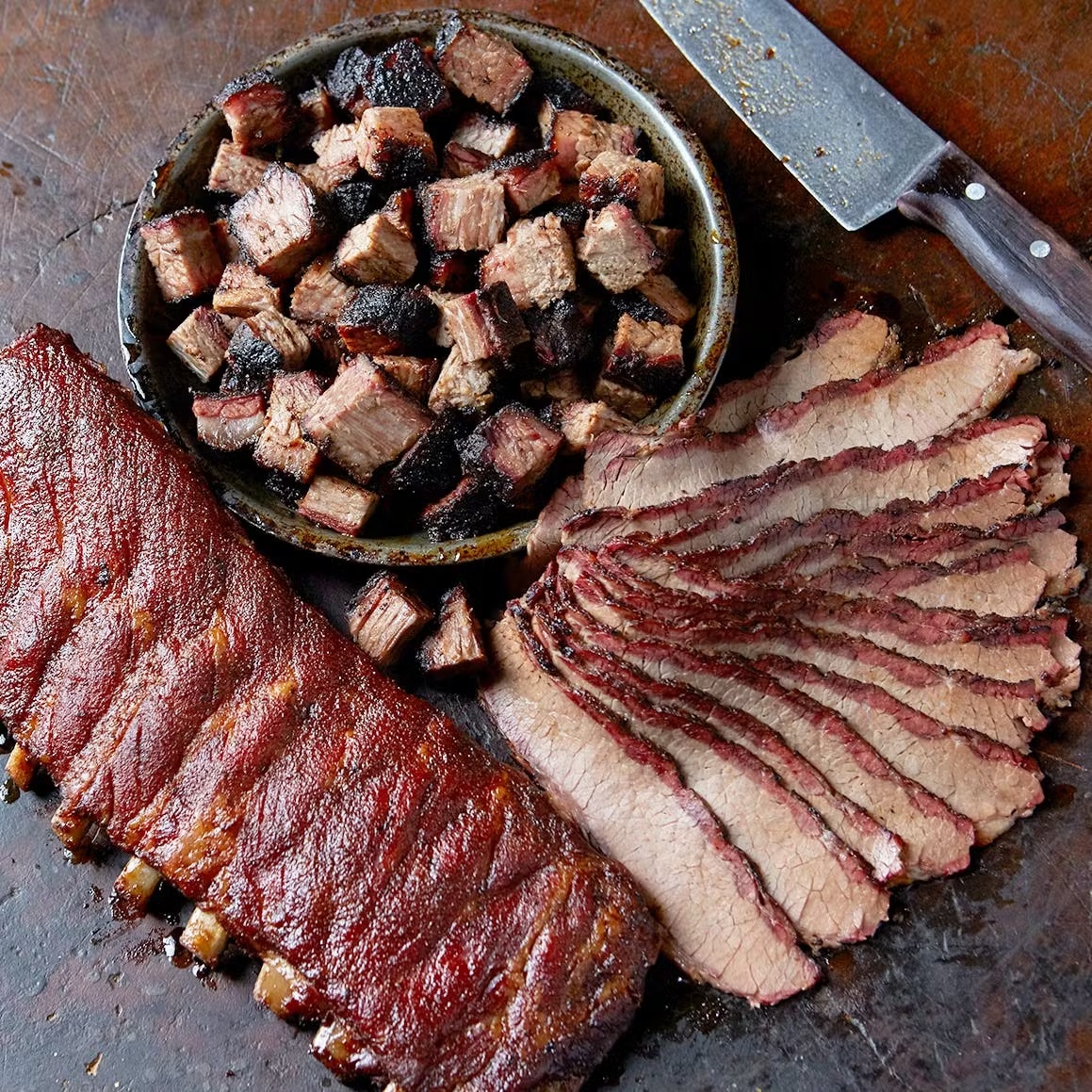 Subscription: Ribs + Pulled Pork + Brisket + BBQ Sauce