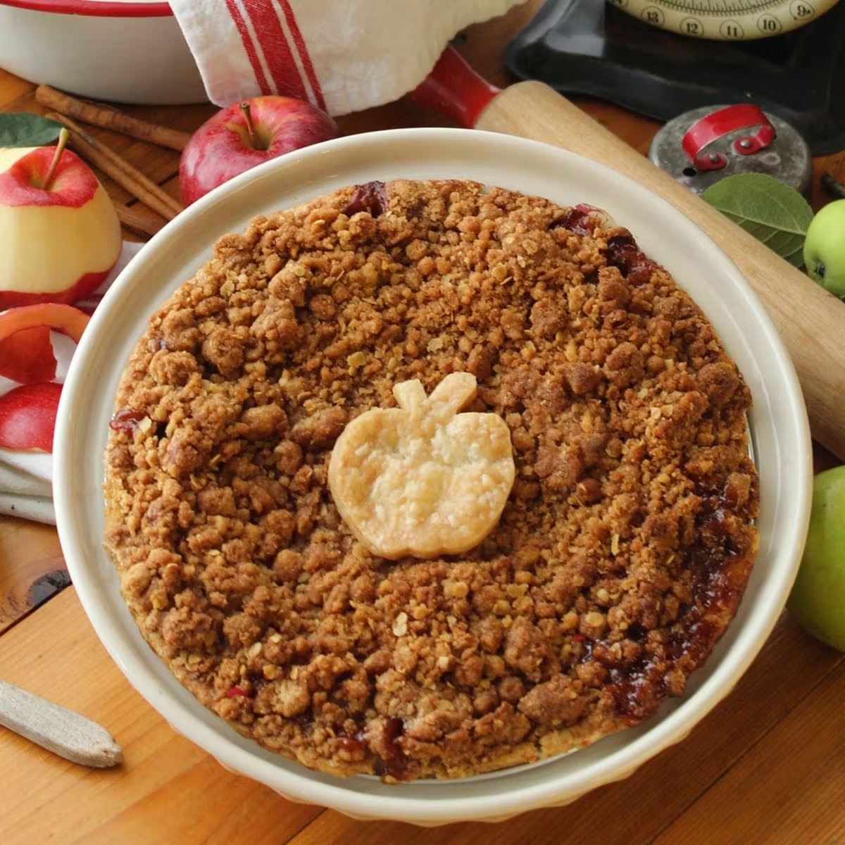 Apple Mountain Top Pie