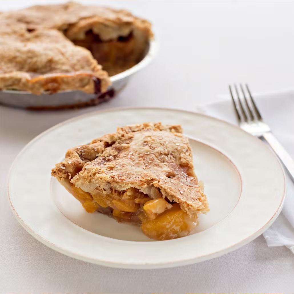 Farmers Market Peach Pie