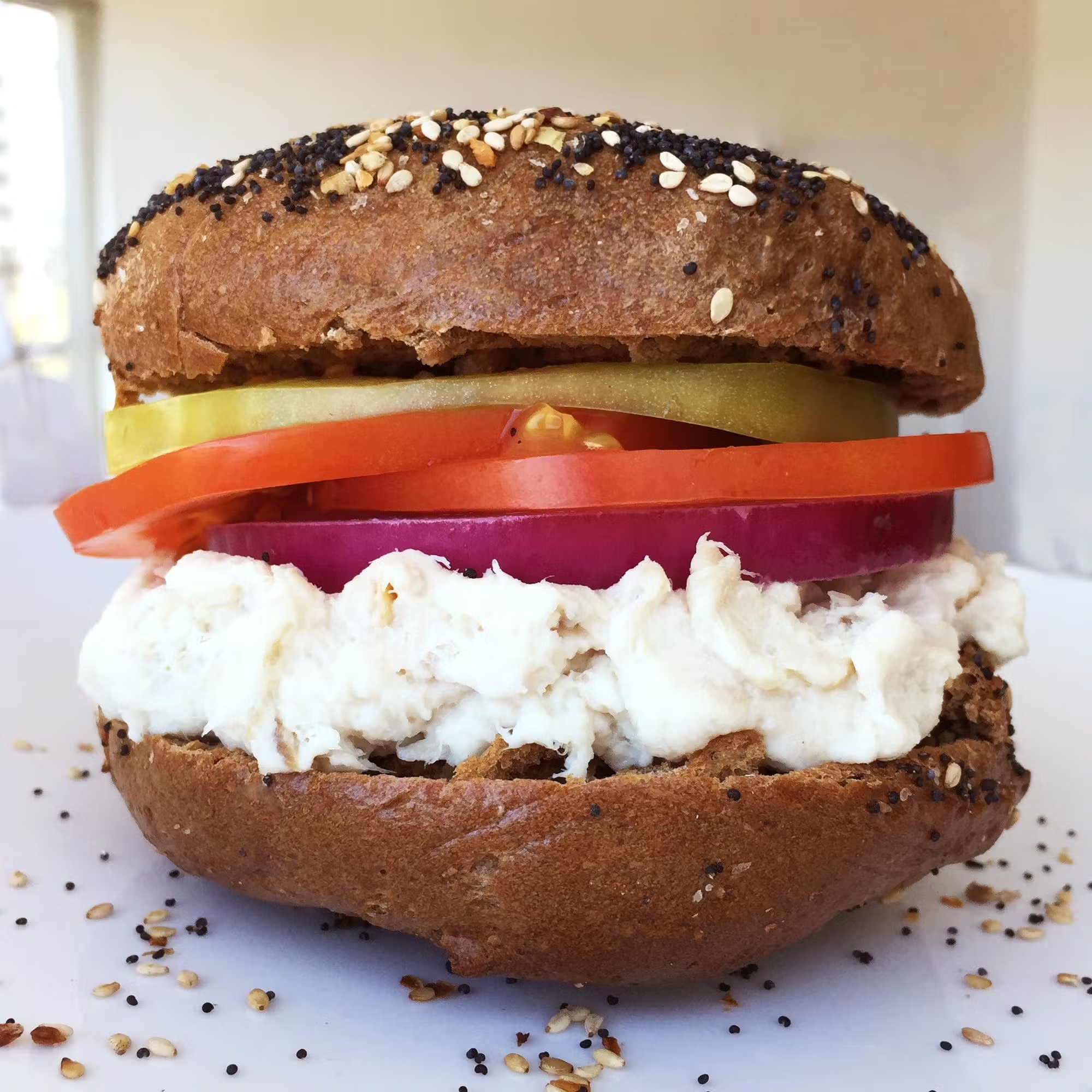 Ess-a-Bagel Dozen + Cream Cheese + Smoked Fish Salad