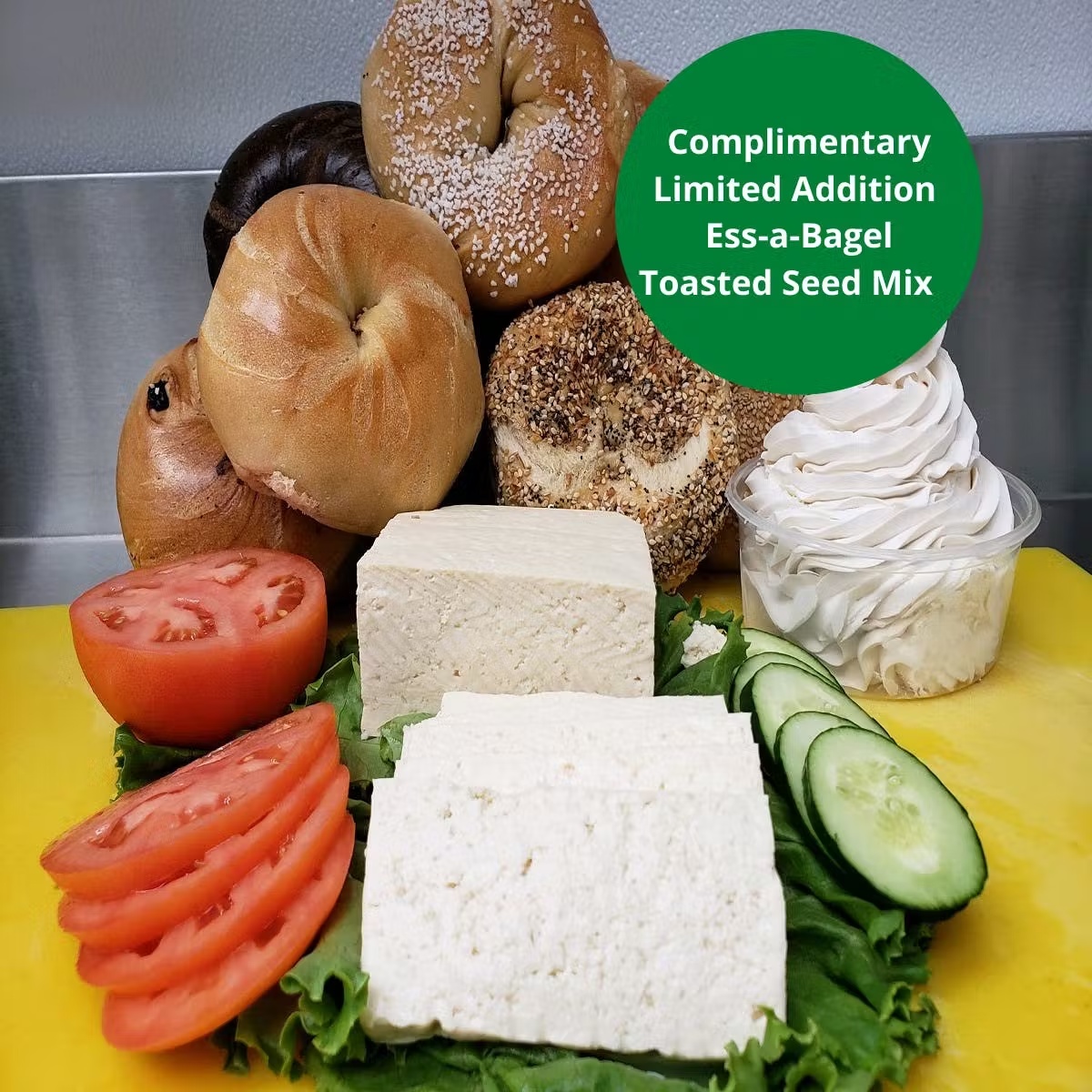 Vegan Special: Essa Bagel Dozen + Tofu Spread