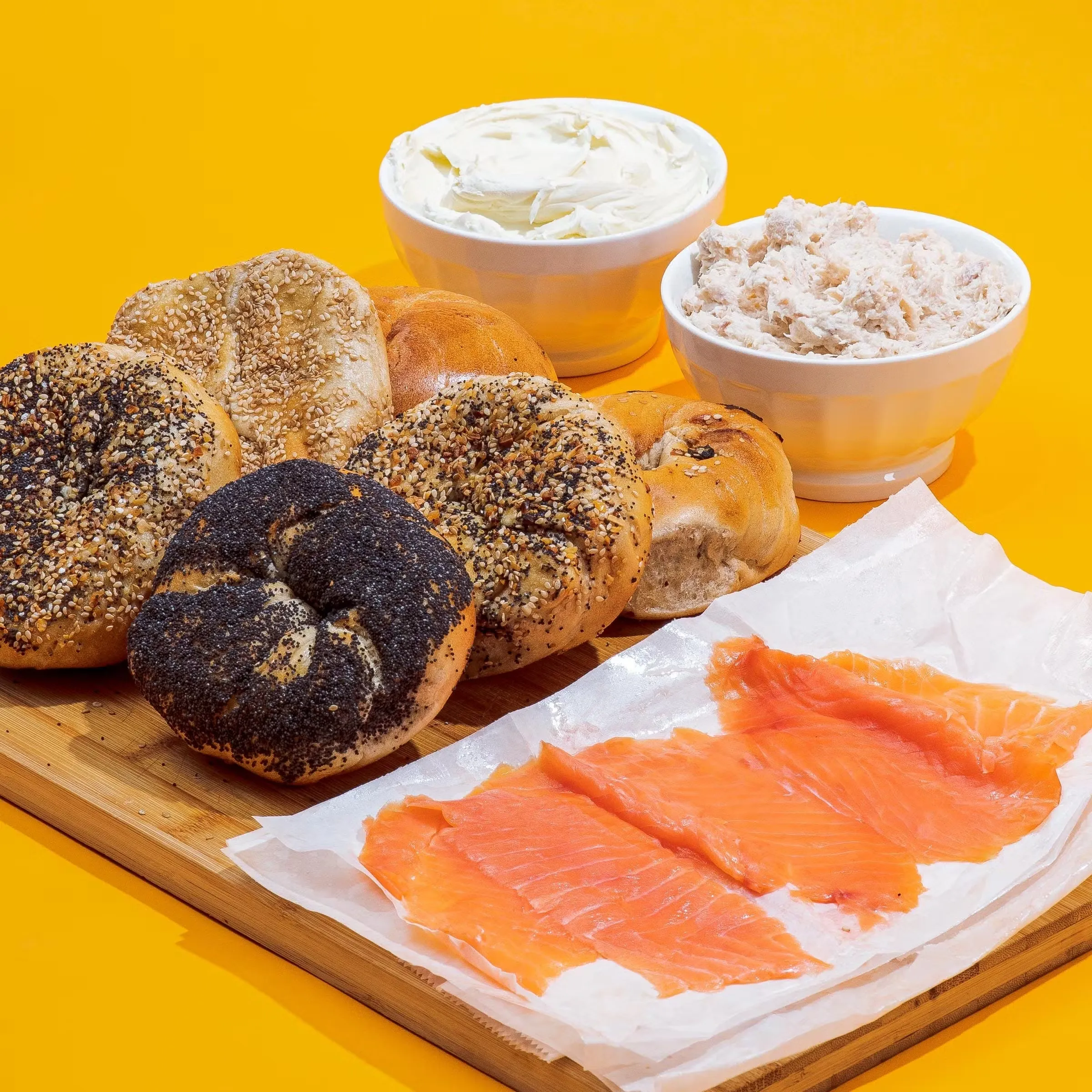 New York Bagel Brunch for 6 + 3 FREE Bagels + 1/2 lb. FREE Cream Cheese