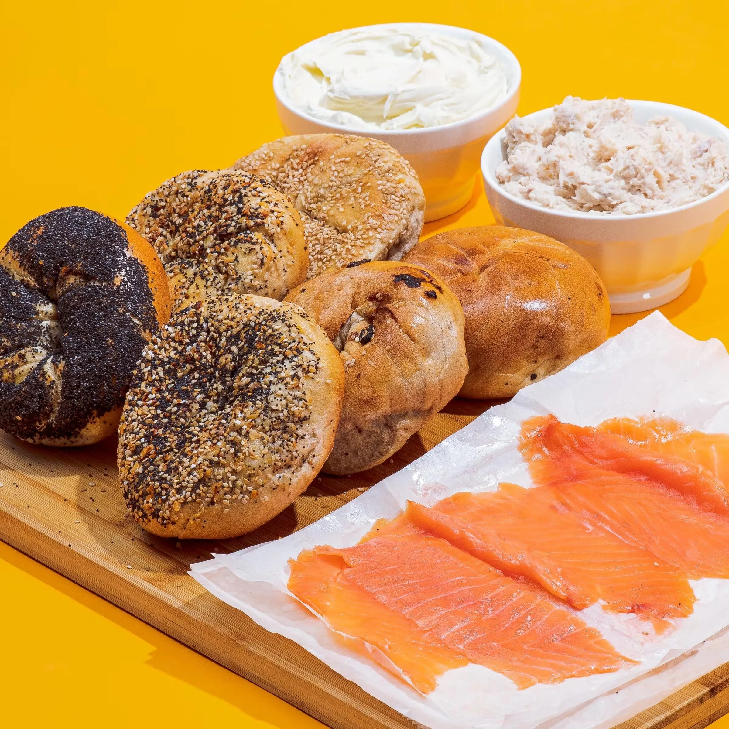 New York Bagel Brunch for 12 + 6 FREE Bagels + 1 lb FREE Cream Cheese