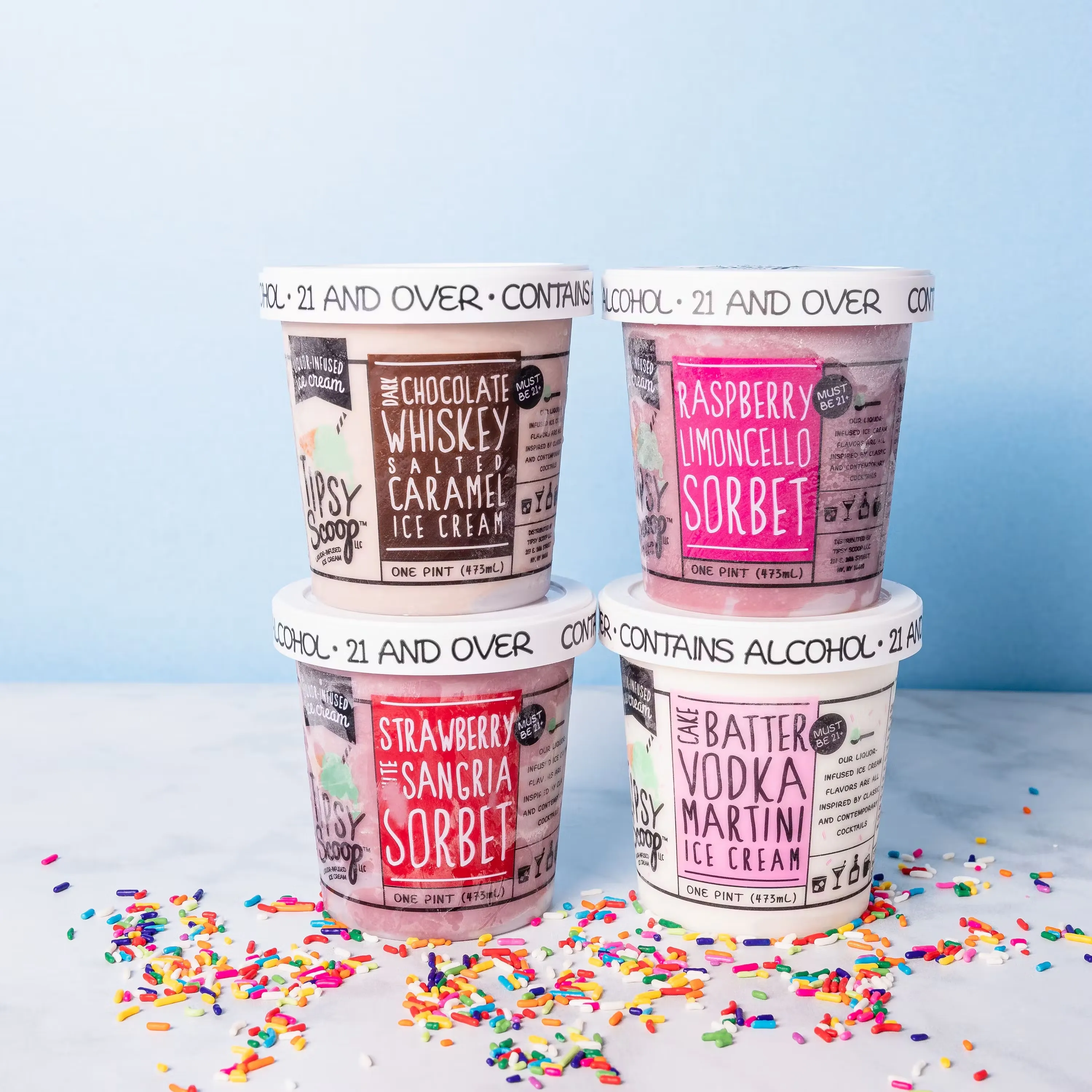 Choose Your Own Boozy Ice Cream - 4 Pints