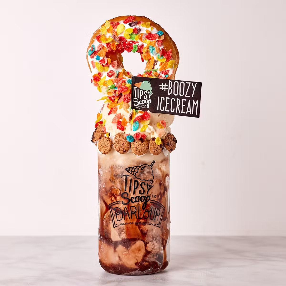 Tipsy Scoop Keepsake Barlour Glass