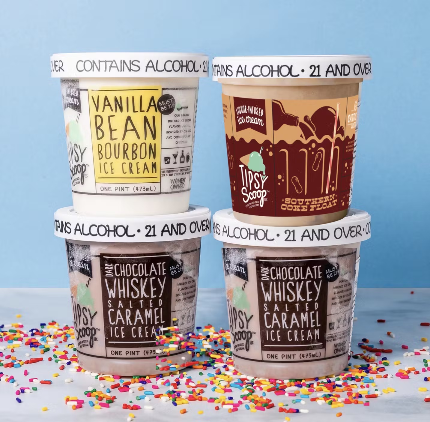 Derby Whiskey Lovers' Boozy Ice Cream - 4 Pints