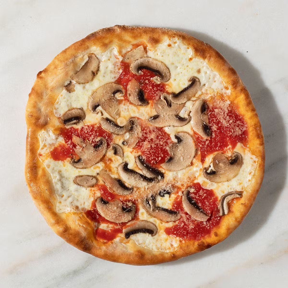Coal Oven Mushroom Pizzas
