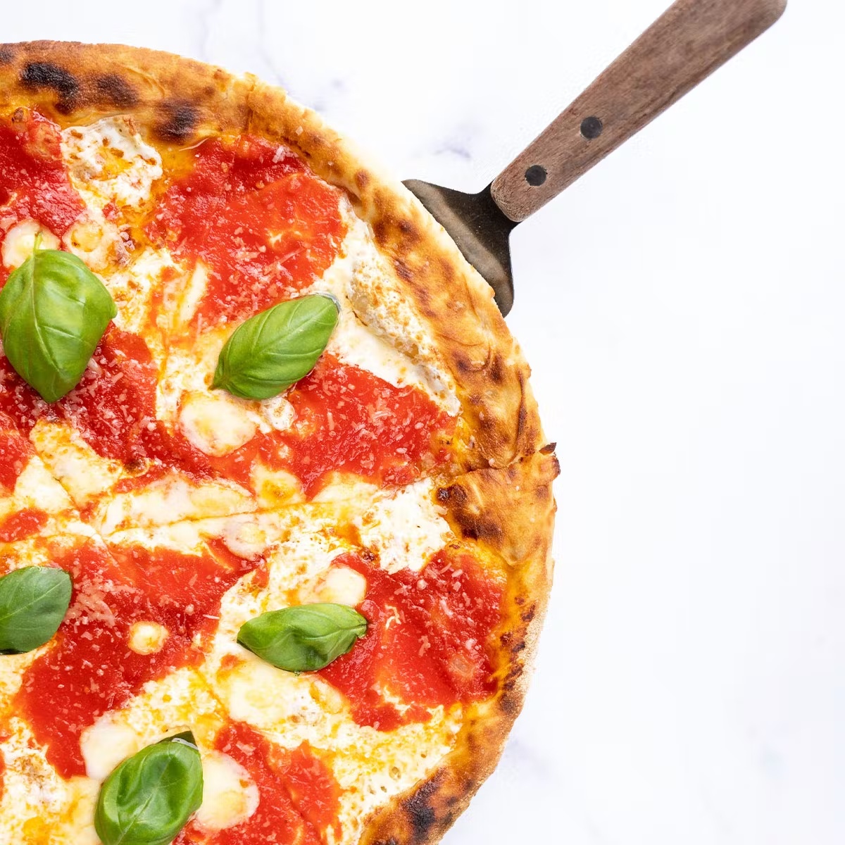 Coal Oven Margherita Pizzas