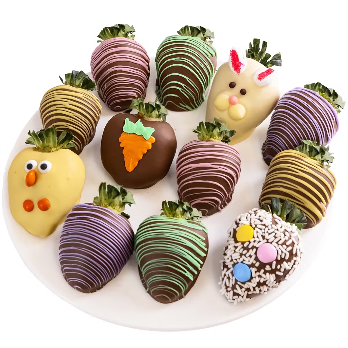 Easter Chocolate Covered Strawberries